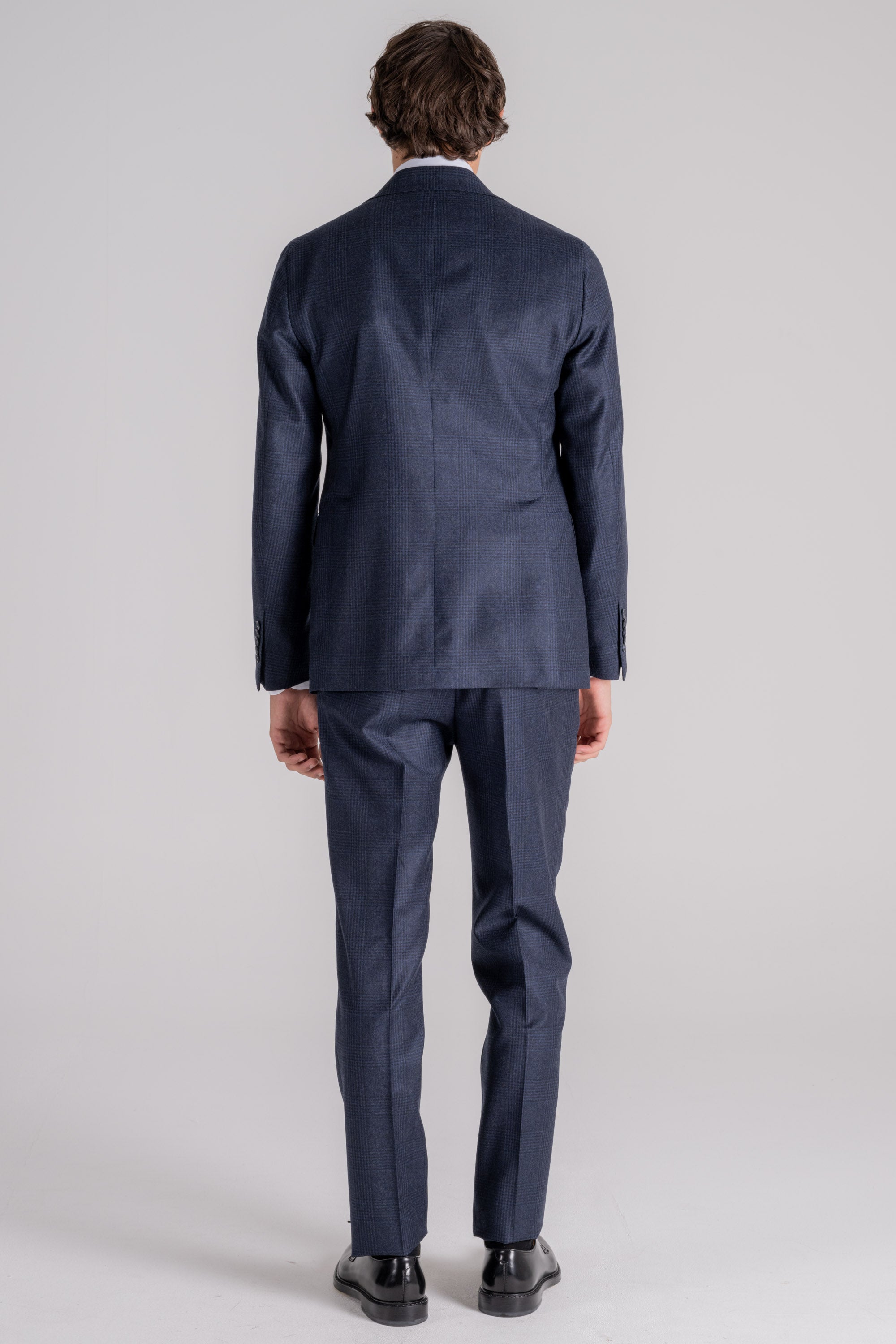 Tagliatore Suit Pinolerario Virgin Wool Super 110s Blue