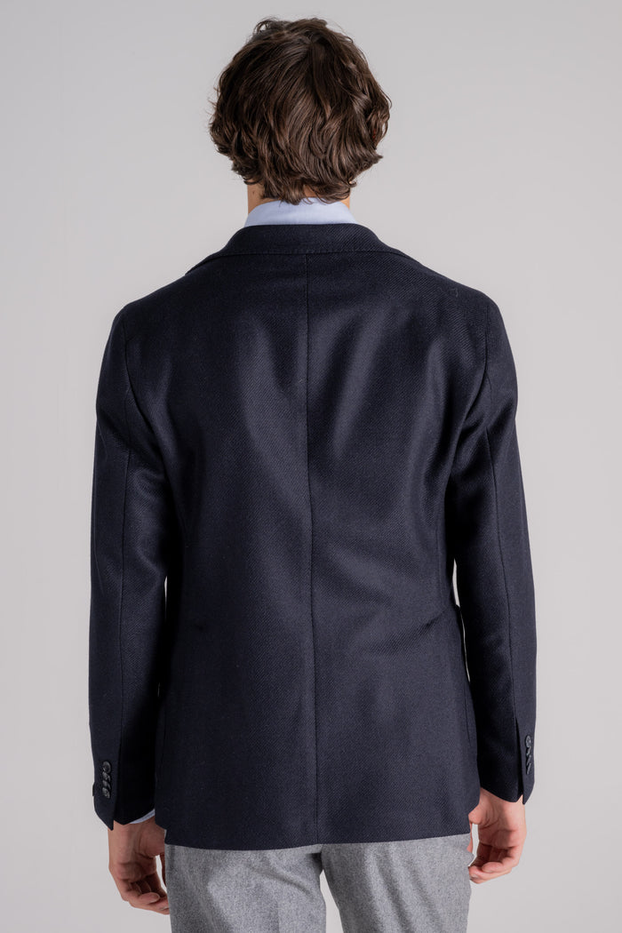  Tagliatore Blue Wool/cashmere Jacket Blu Uomo - 7