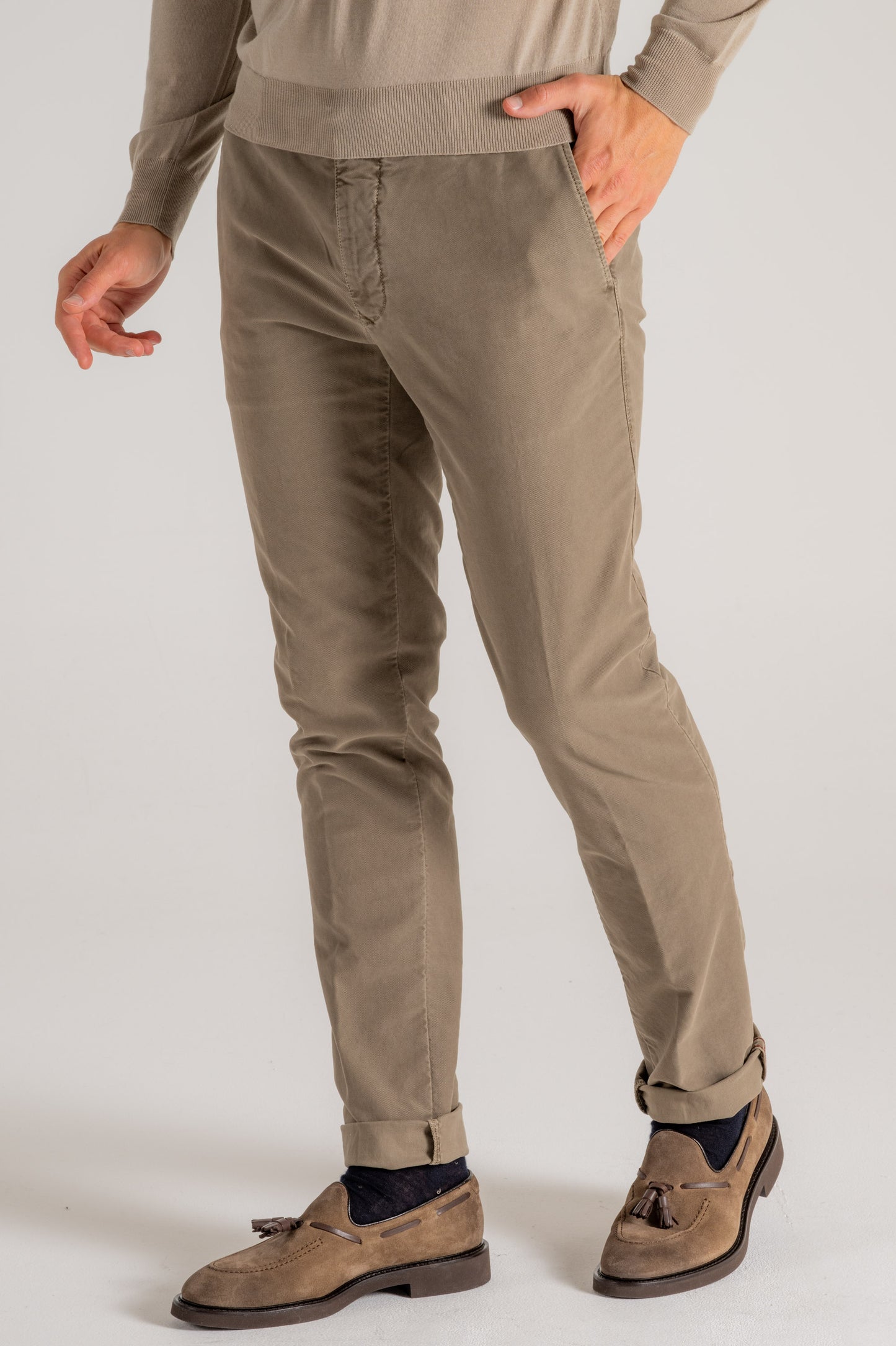  Incotex Slacks Pantalone Marrone Marrone Uomo - 2