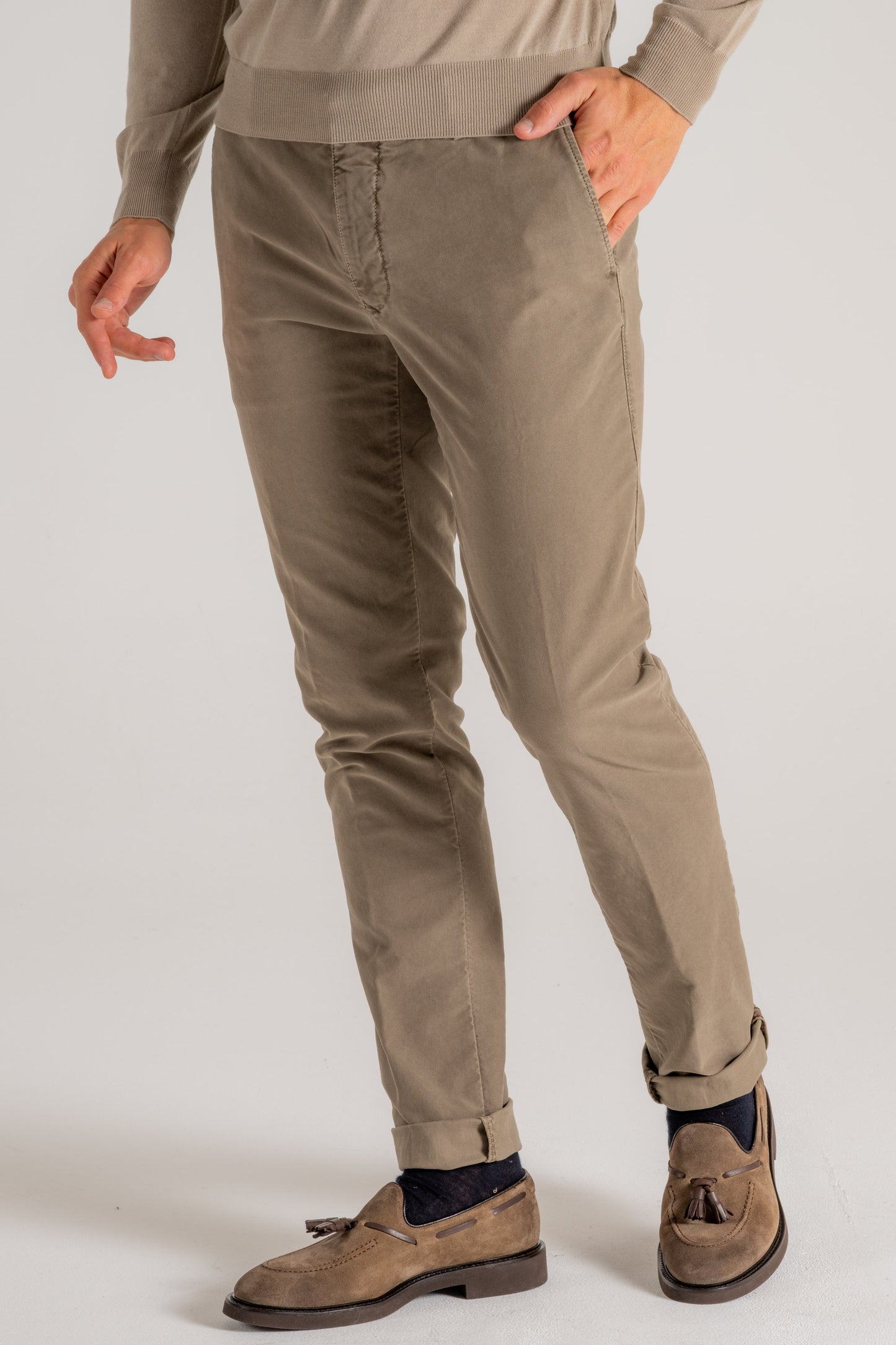  Incotex Slacks Pantalone Marrone Marrone Uomo - 3