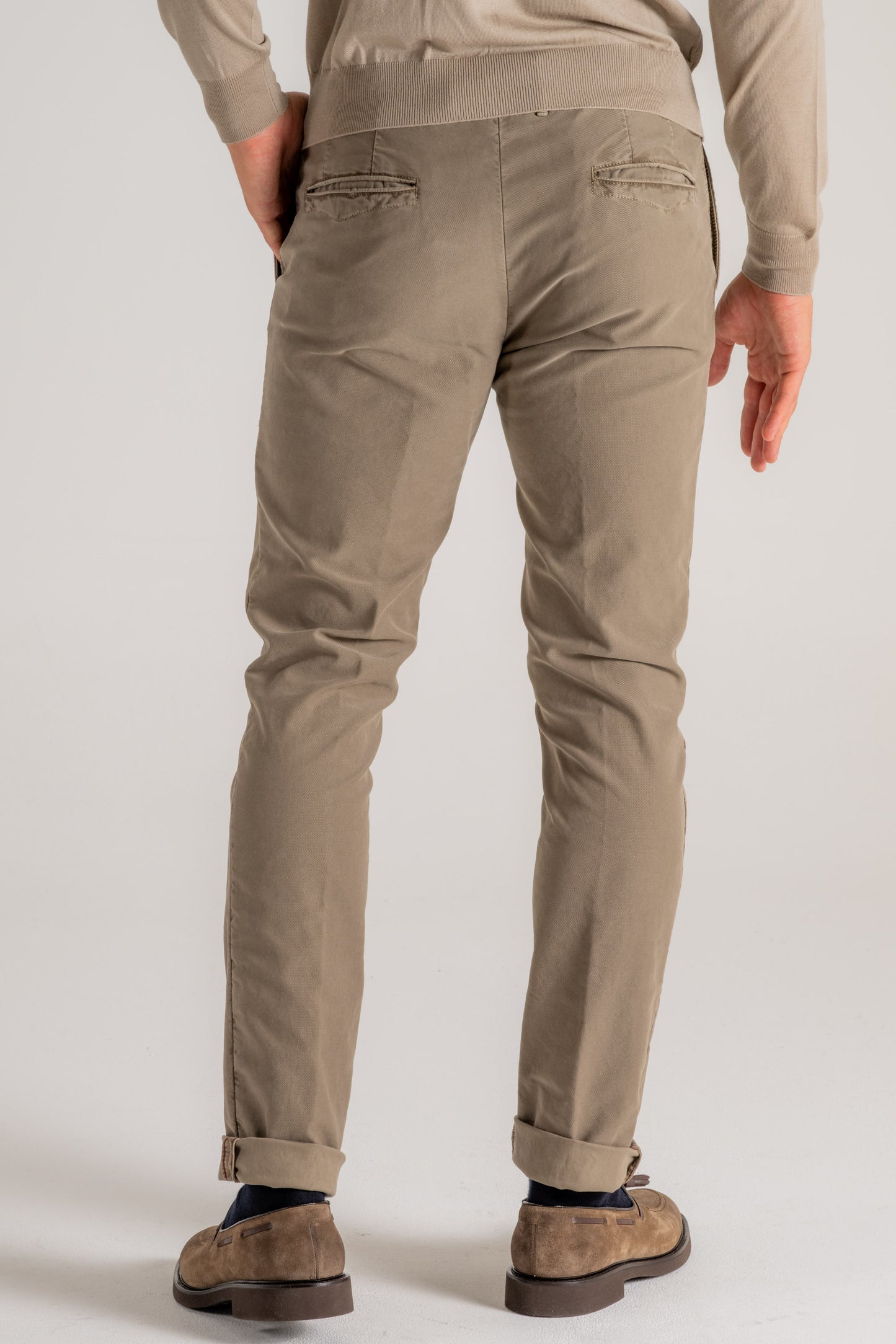  Incotex Slacks Pantalone Marrone Marrone Uomo - 4