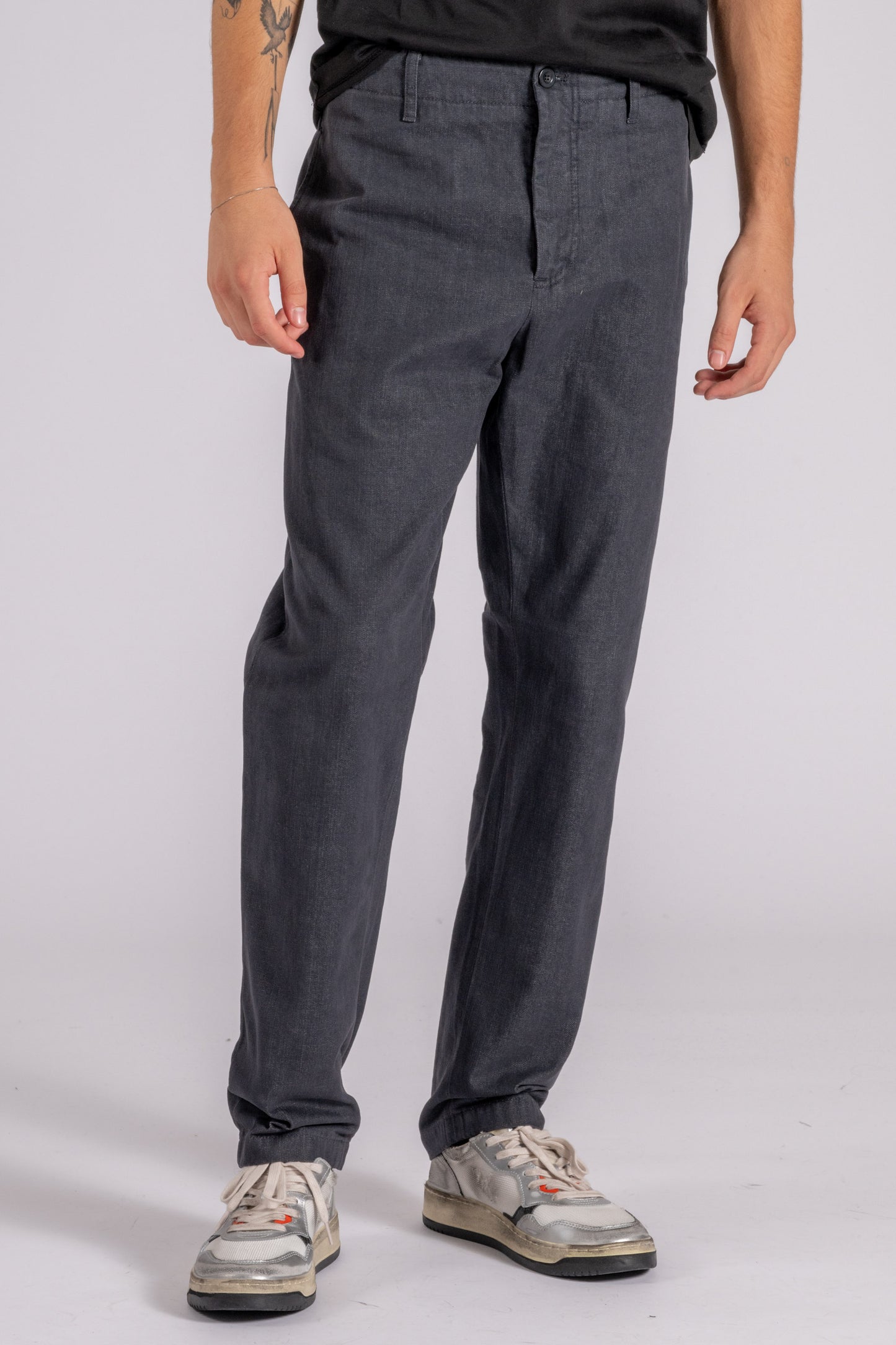  Department 5 Pantalone Off Chino Regular Cotton/polyester Grey Grigio Uomo - 1