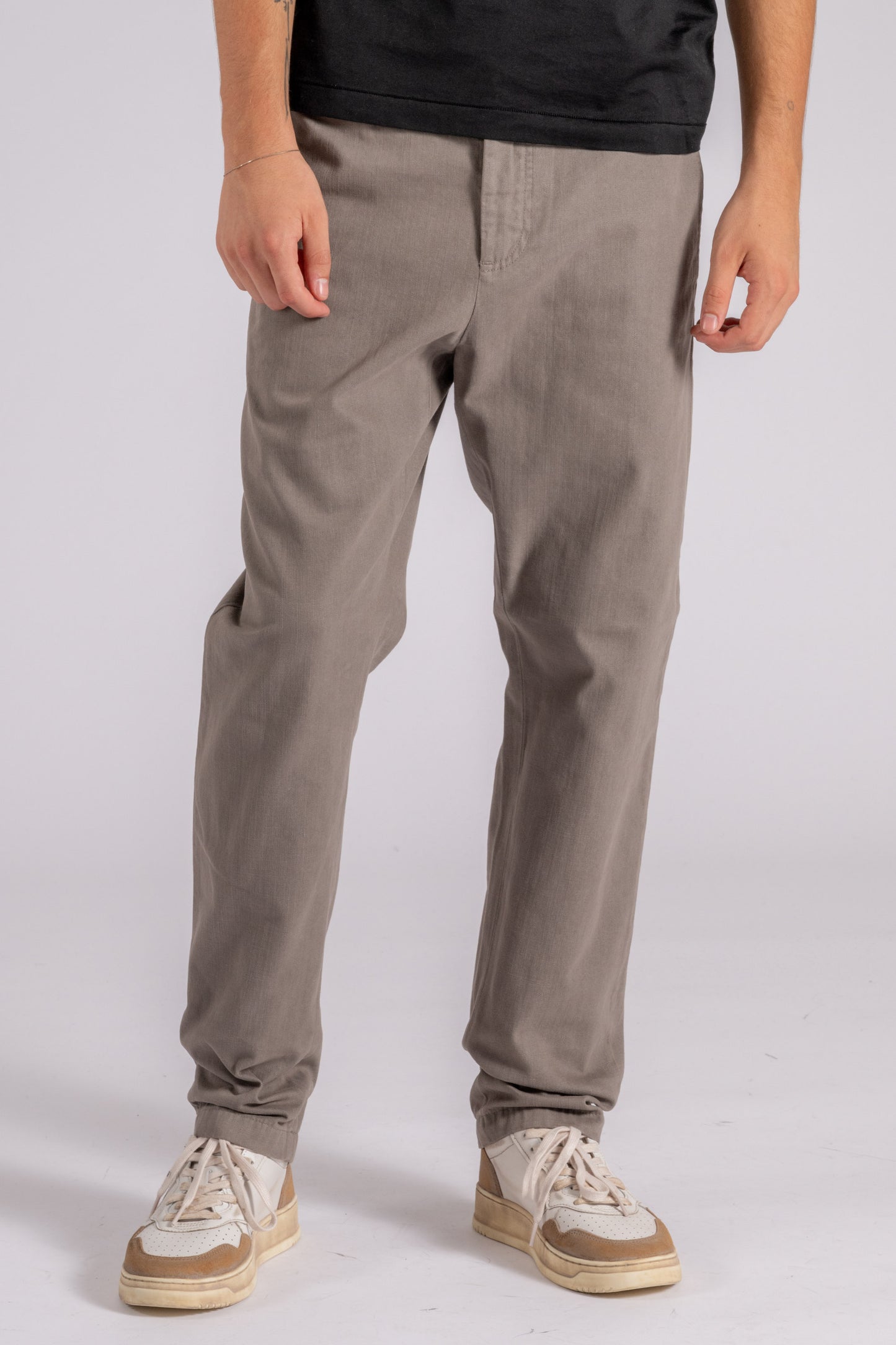  Department 5 Off Chino Regular Classic Beige Cotton/polyester Trousers Beige Uomo - 1