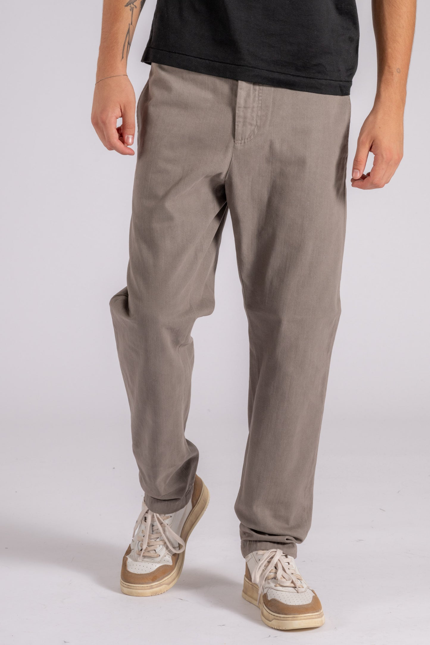  Department 5 Off Chino Regular Classic Beige Cotton/polyester Trousers Beige Uomo - 2