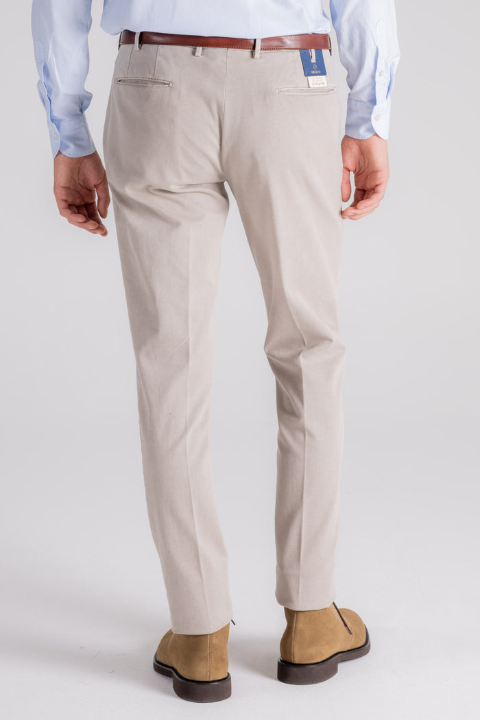  Santaniello Trousers 98% Cotton 2% Elastane Brown Marrone Uomo - 4