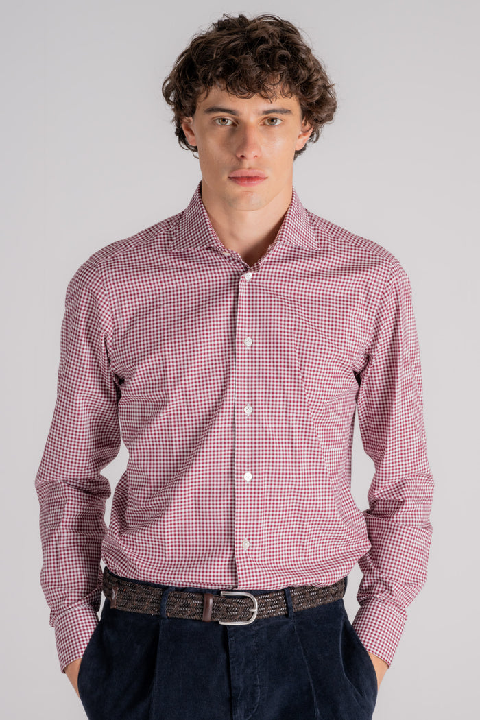 Borriello Shirt 100% Cotton Red