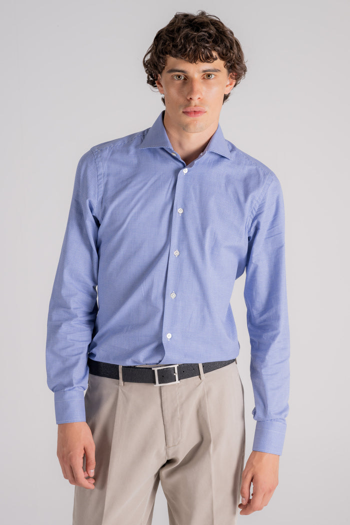 Borriello Light Blue Shirt 100% Cotton