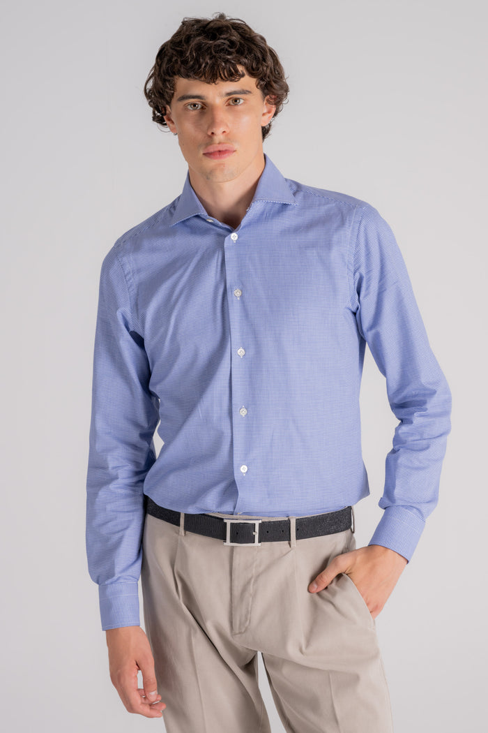 Borriello Light Blue Shirt 100% Cotton-2