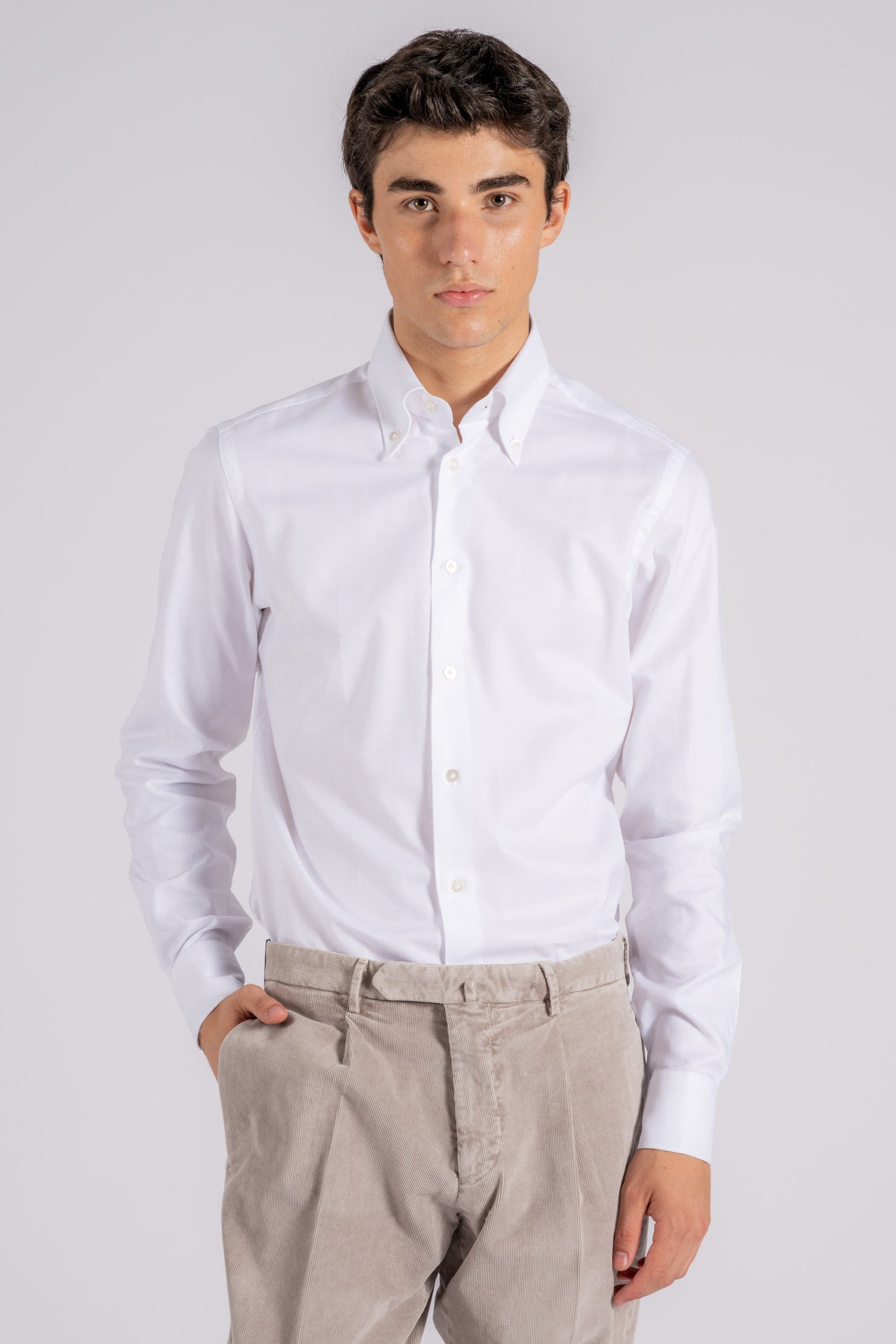  Borriello Multicolor Shirt 100% Cotton Bianco Uomo - 1