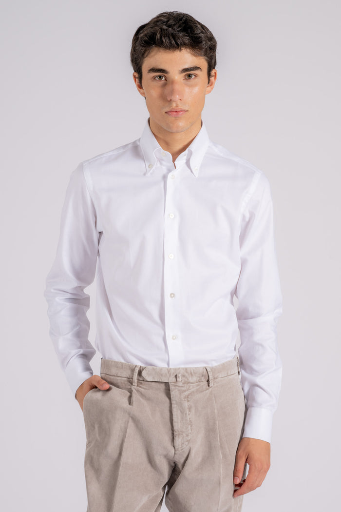 Borriello Camicia bianco 100% Cotone