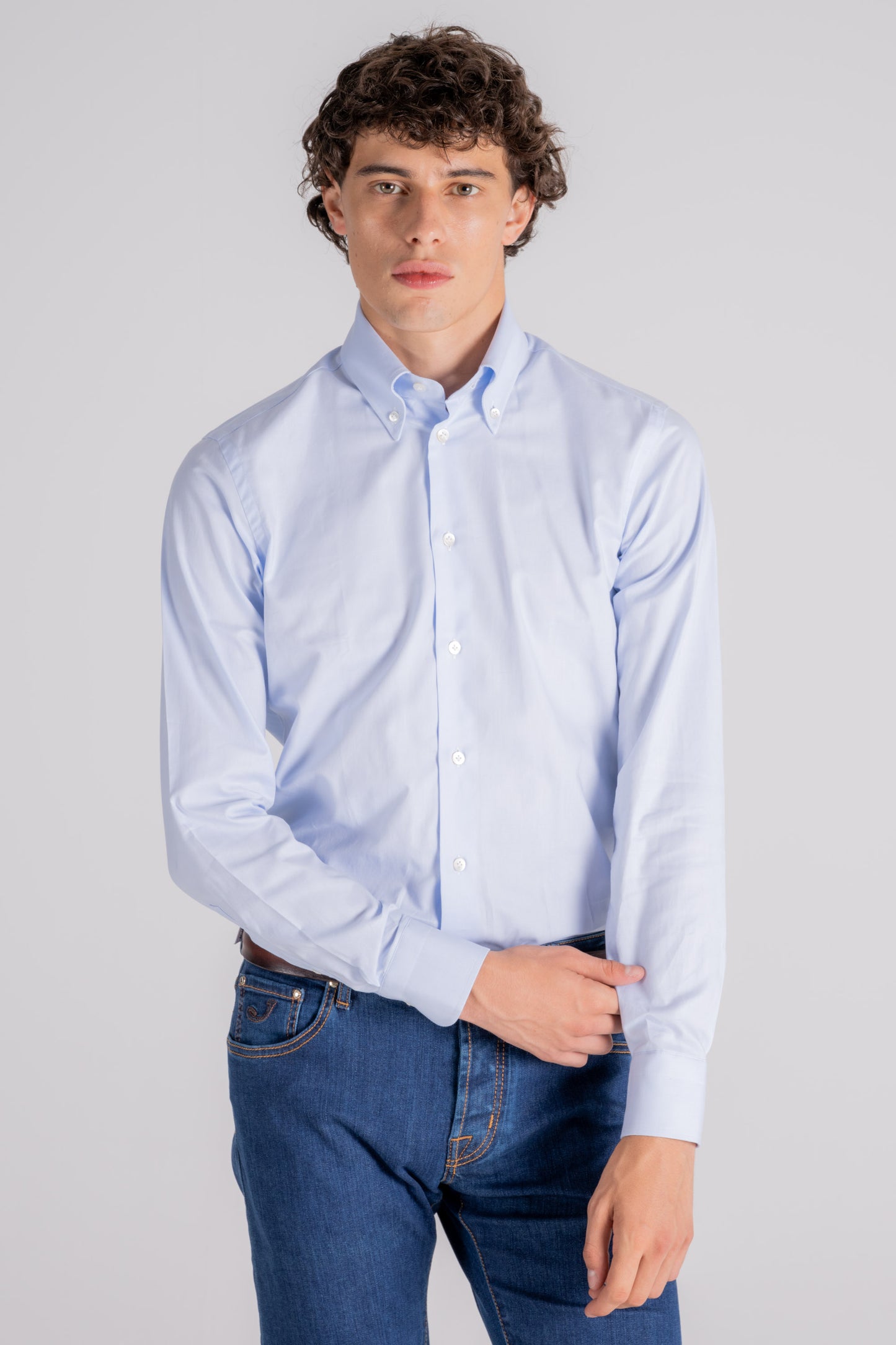  Borriello Multicolor Cotton Shirt Uomo - 2