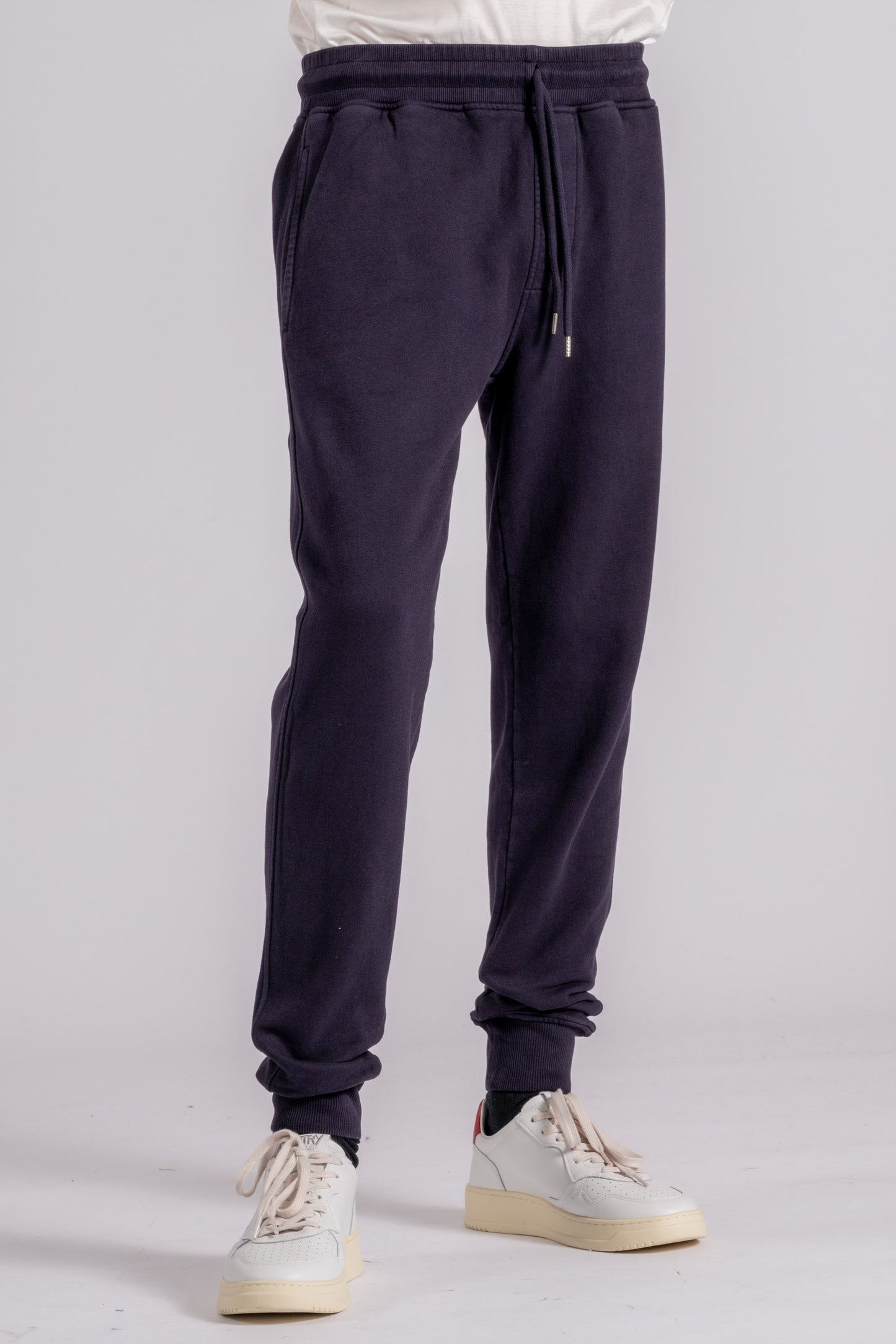  C.p. Company Cotton Sweatpants In Blue Blu Uomo - 1