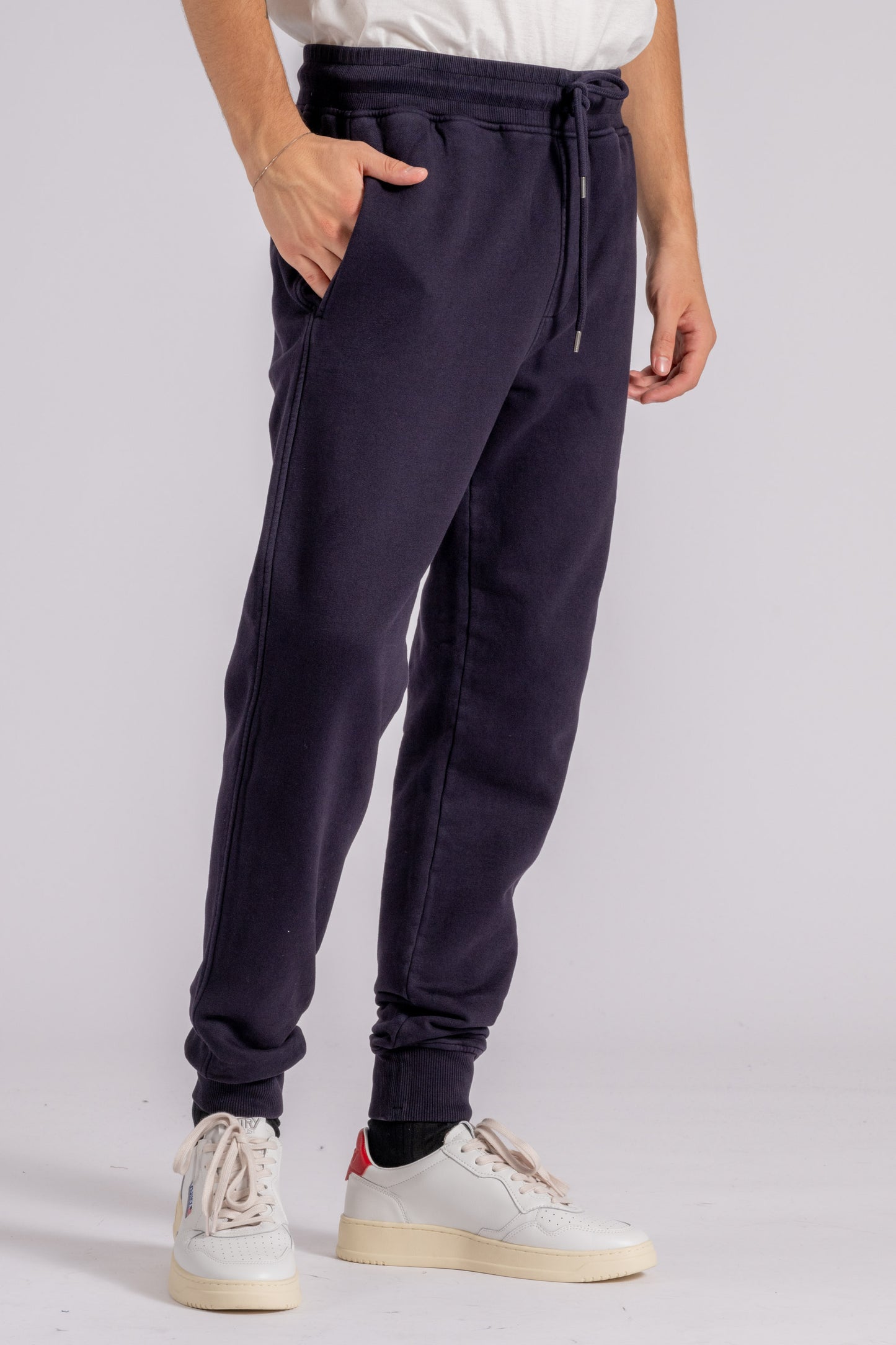  C.p. Company Cotton Sweatpants In Blue Blu Uomo - 4