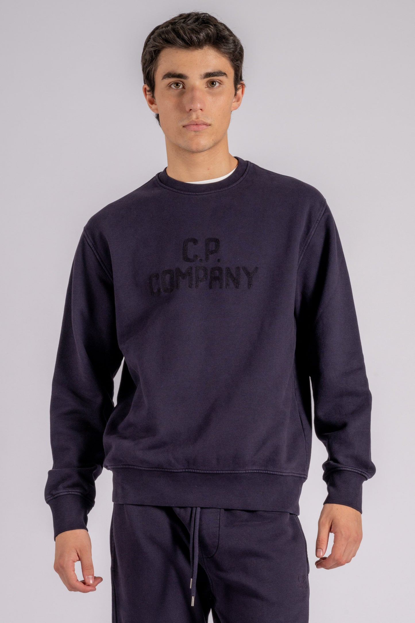  C.p. Company Sweatshirt 100% Cotton Multicolor Blu Uomo - 1