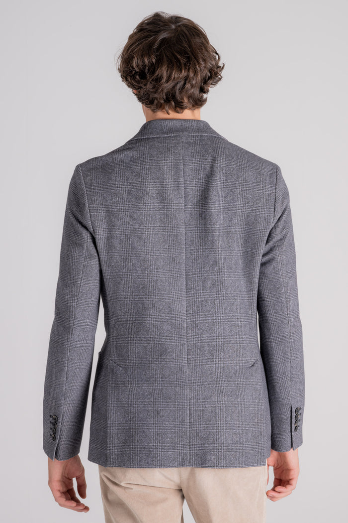  Circolo 1901 Cotton/elastane Sweatshirt Jacket Grey Grigio Uomo - 4