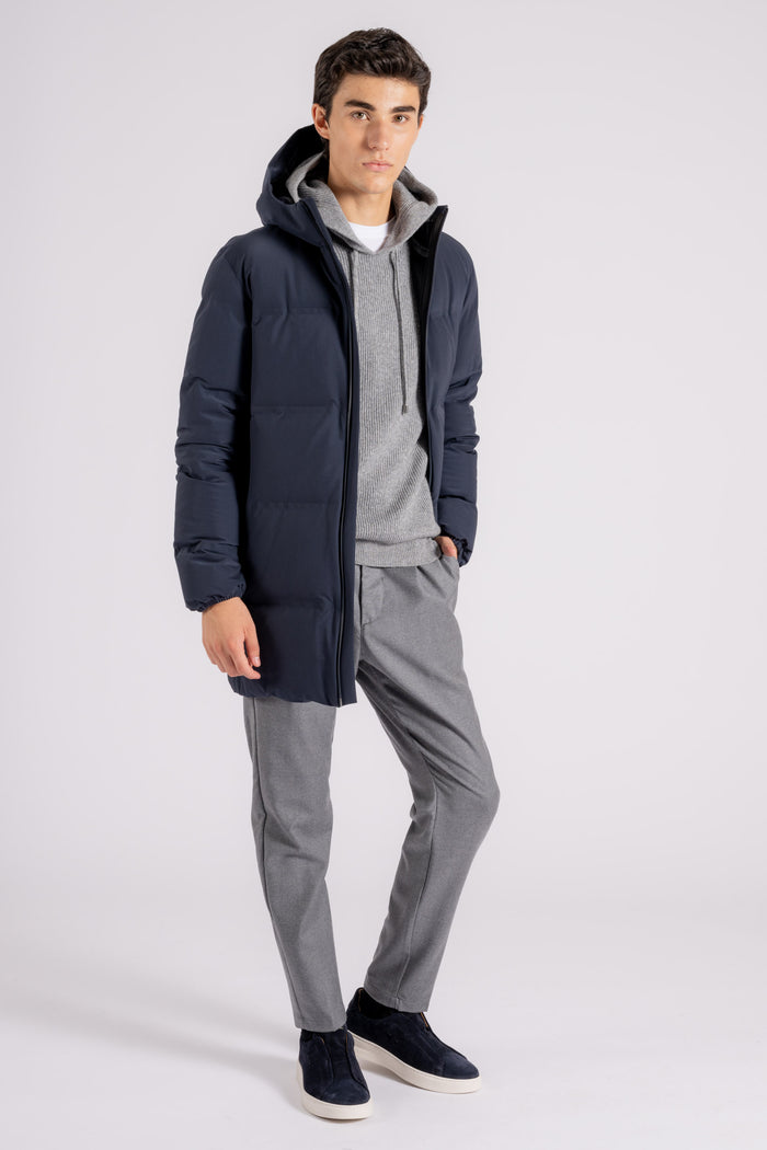 Herno Piumino Parka New Impact Blu-2