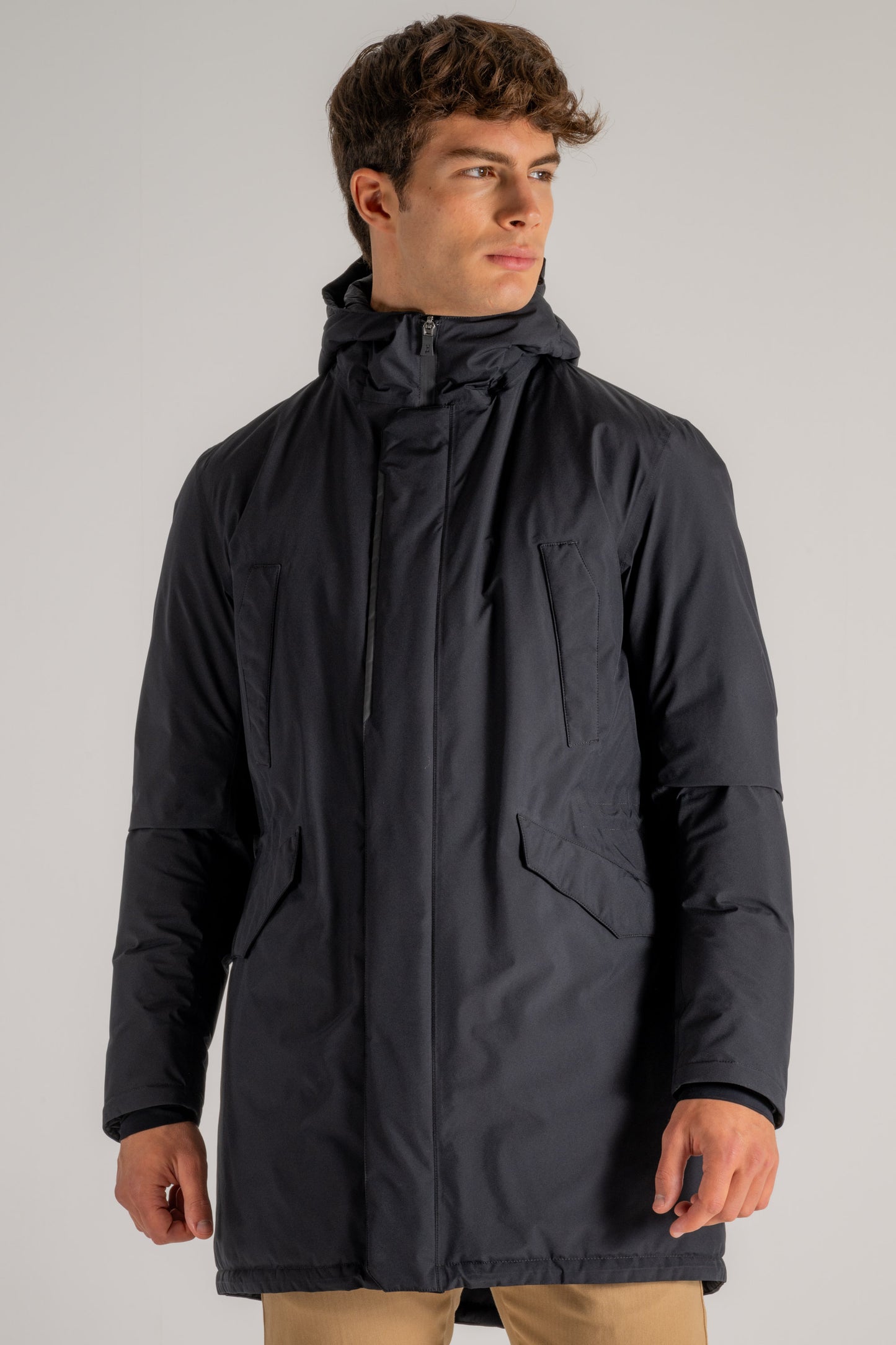  Herno Piumino Parka Fishtail Gore 2 Layer Uomo - 1