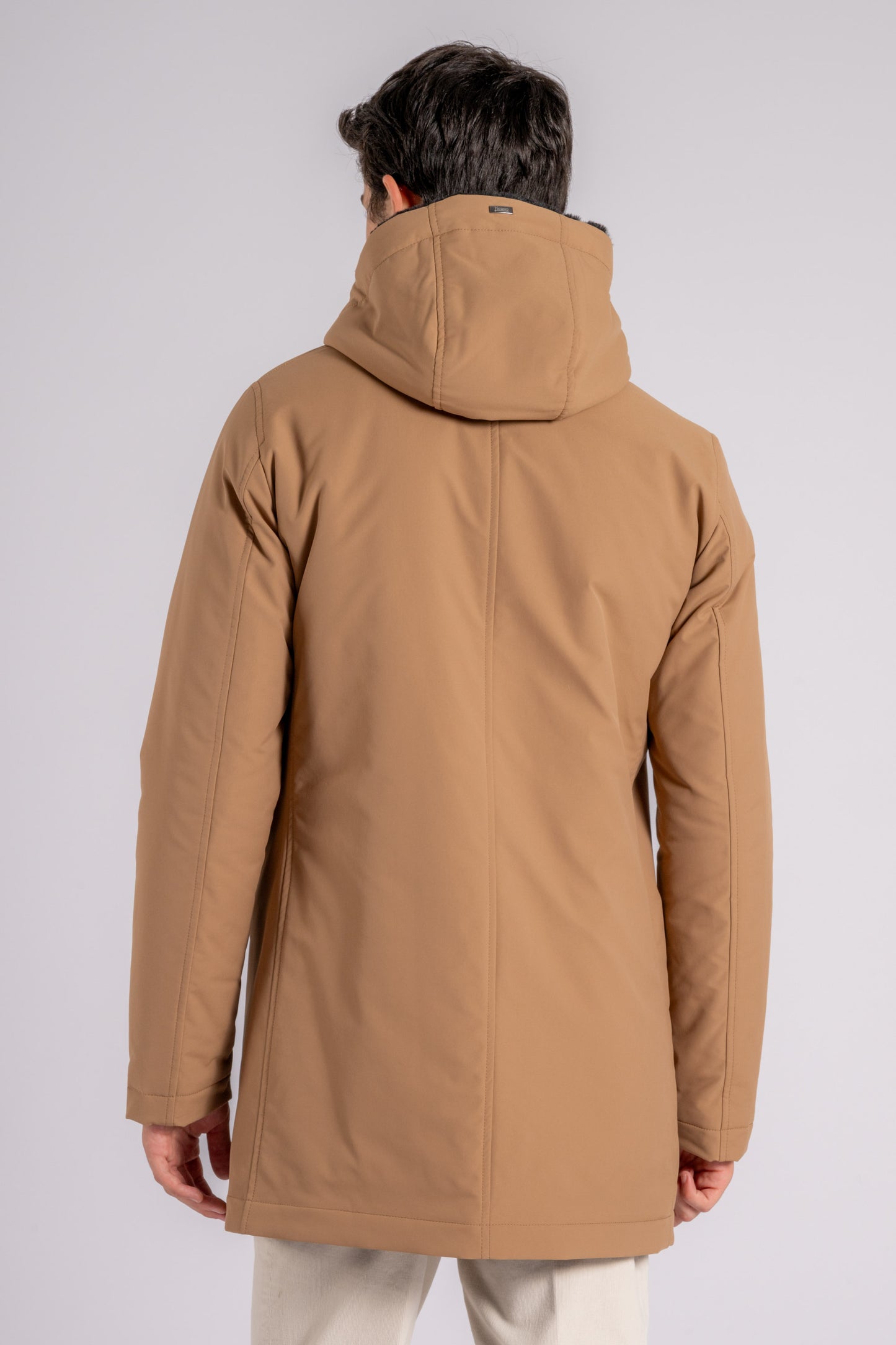  Herno Parka Keystone 100% Polyester Brown Marrone Uomo - 4