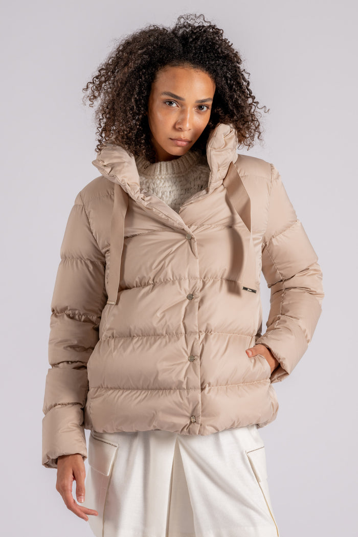 Herno Down Jacket Cappa in White Polyester