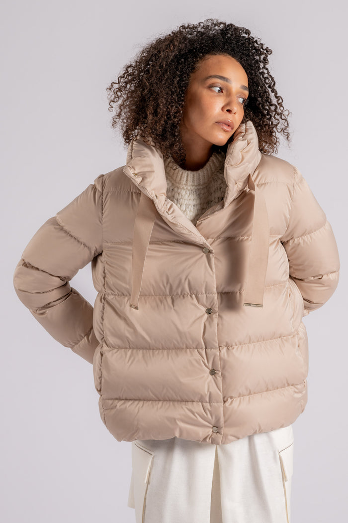 Herno Down Jacket Cappa in White Polyester-2