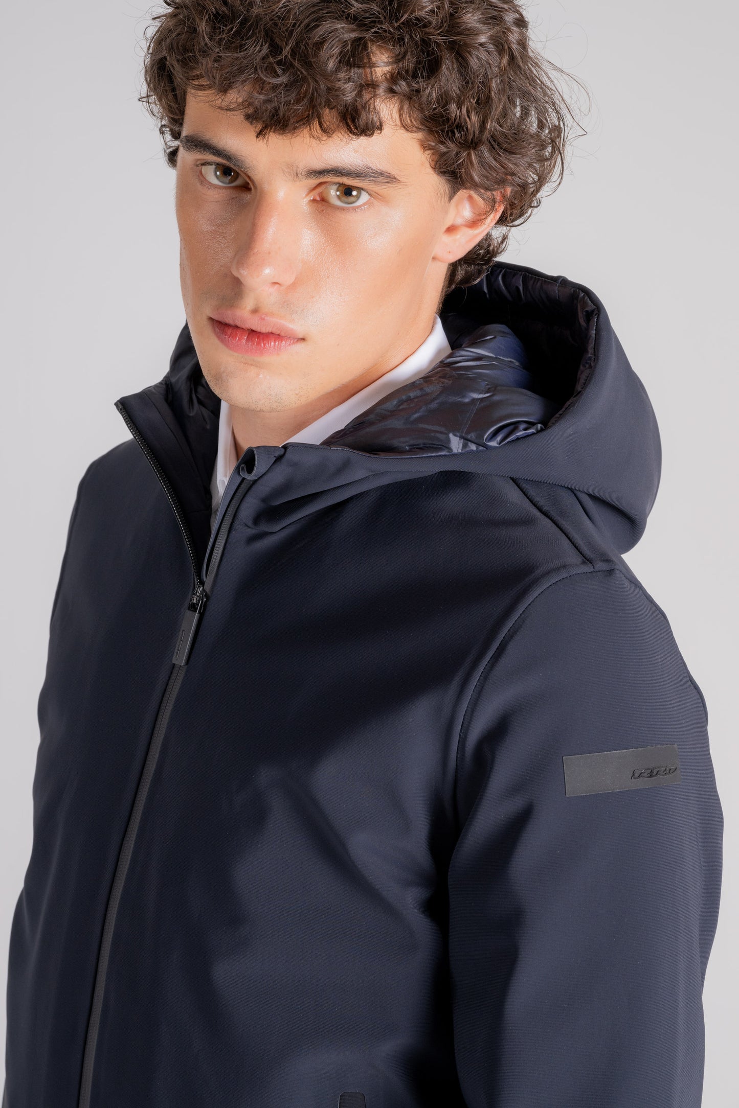  Rrd Winter Storm Jacket Polyamide/elastane Black Blu Uomo - 4