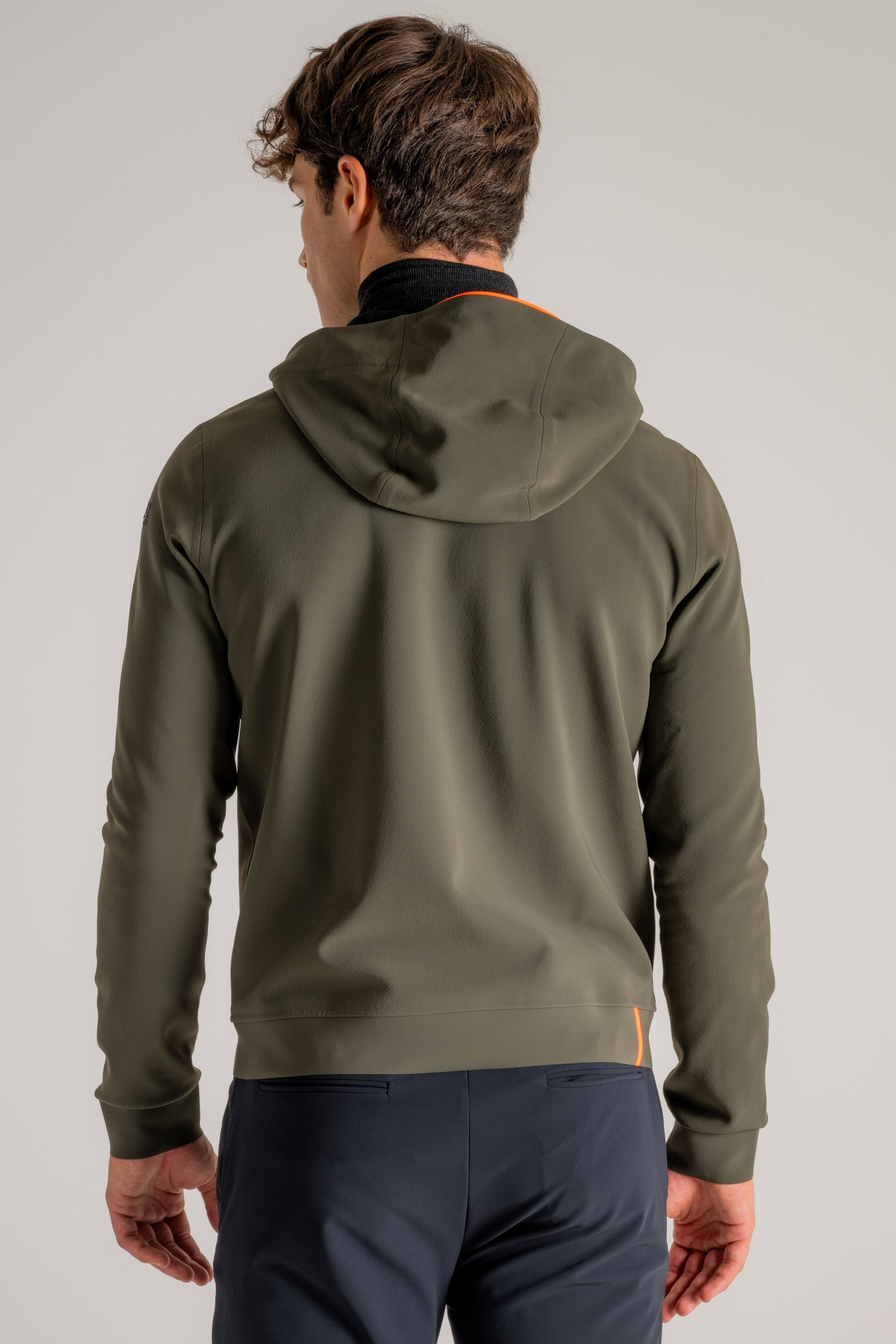  Rrd Dream Hood Zip Fleece Verde Verde Uomo - 4