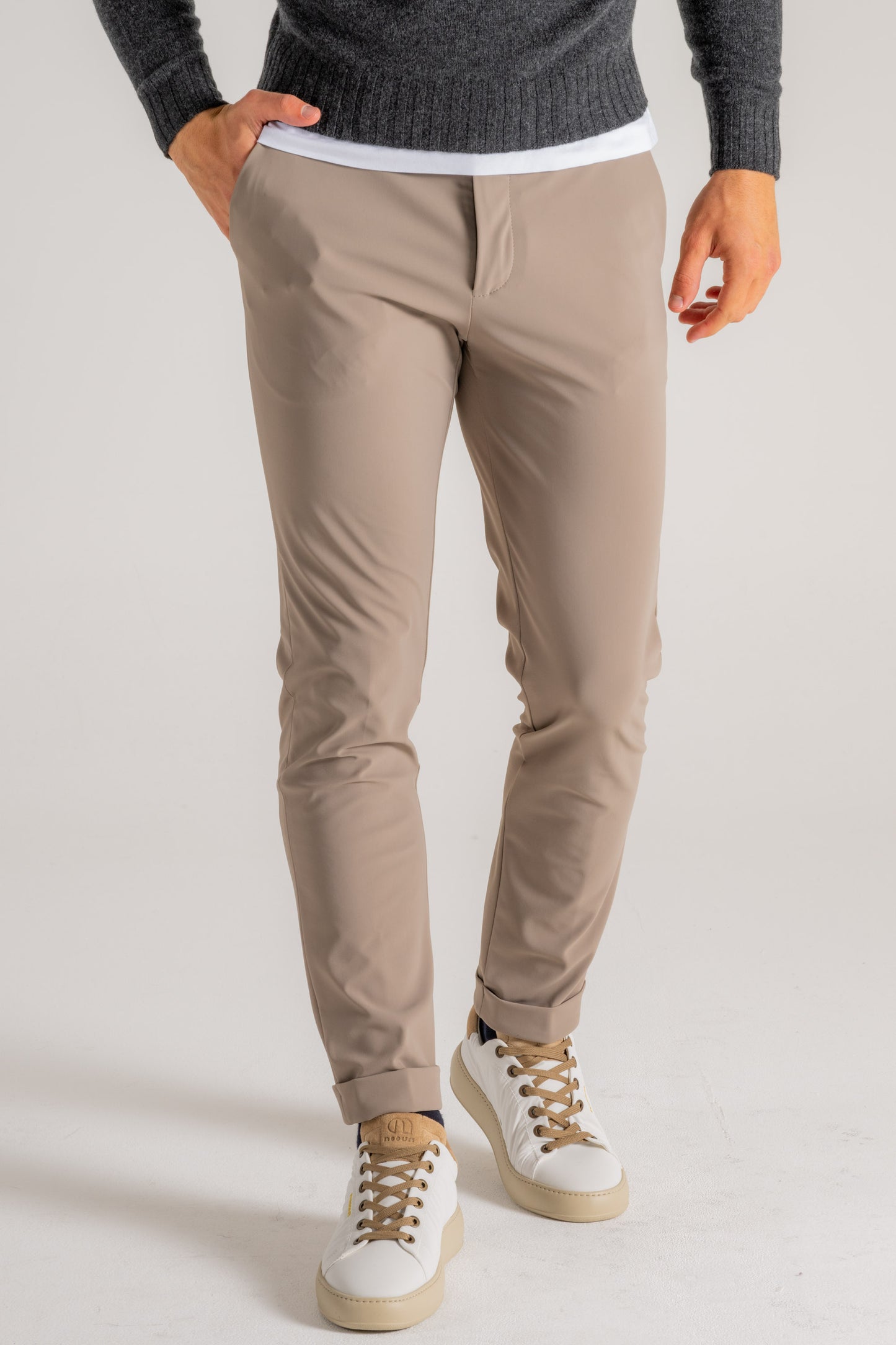  Rrd Winter Chino Pantalone Beige Beige Uomo - 1