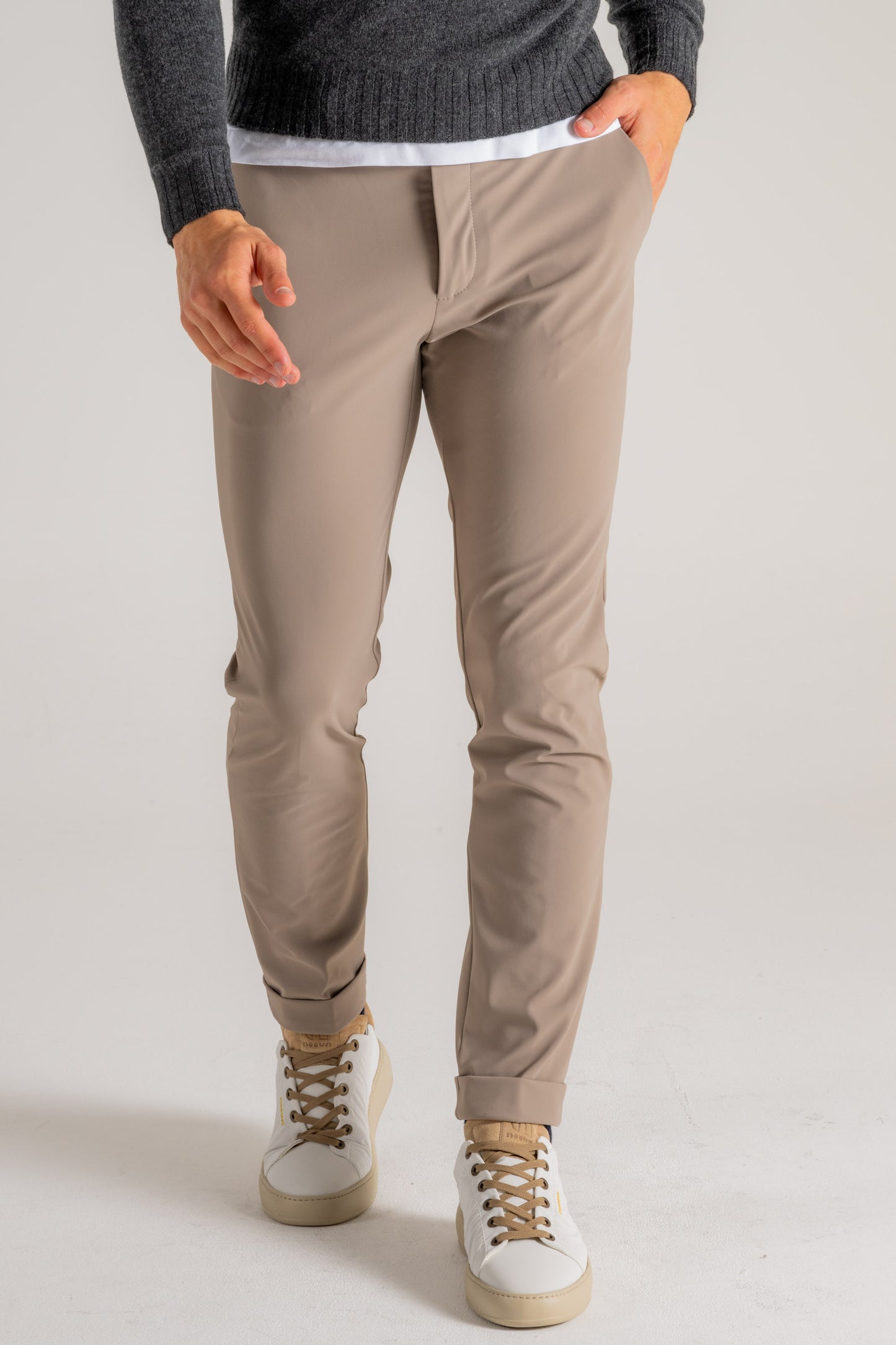  Rrd Winter Chino Pantalone Beige Beige Uomo - 2