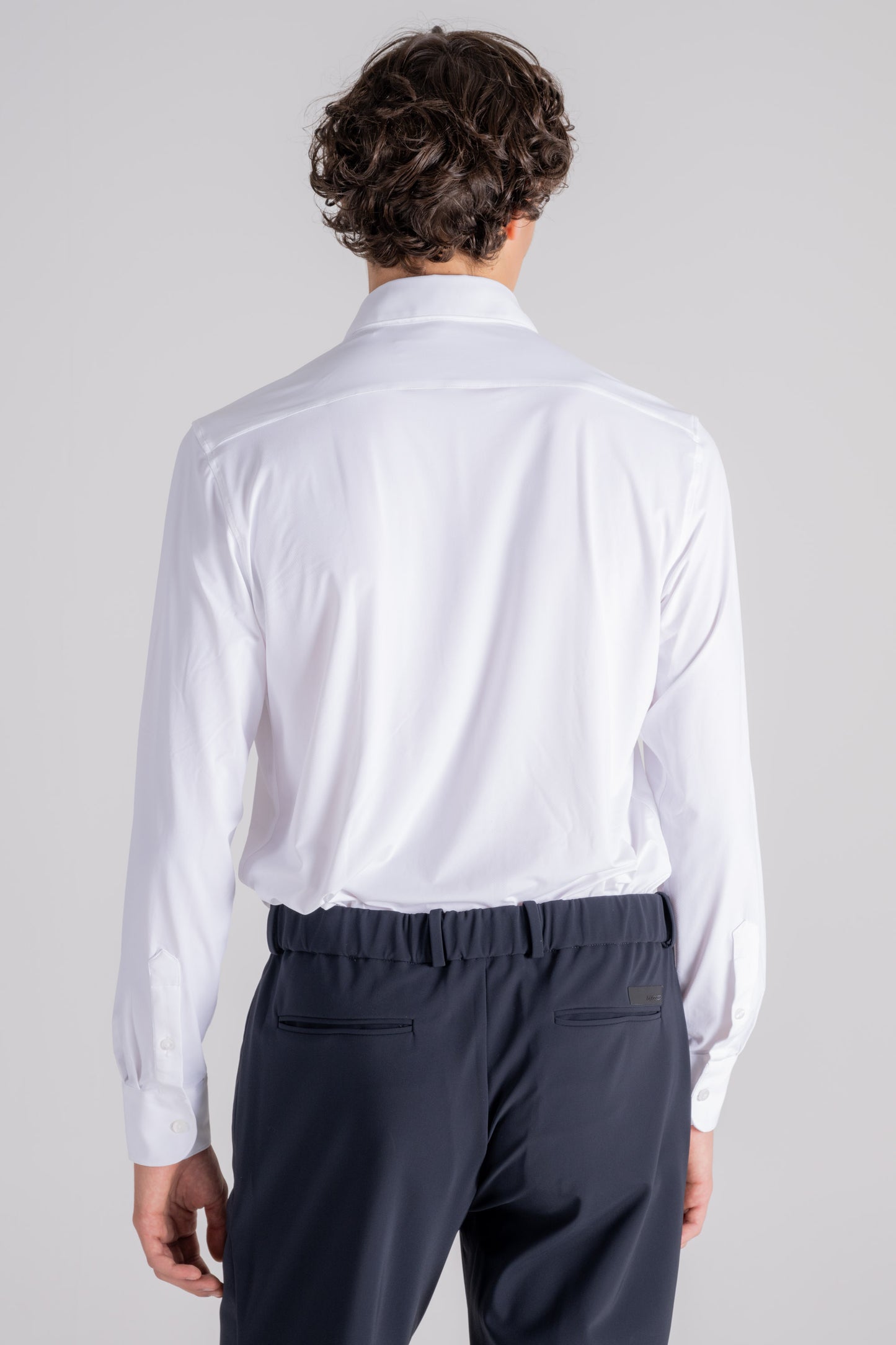  Rrd Stretch Oxford Shirt White Bianco Uomo - 4