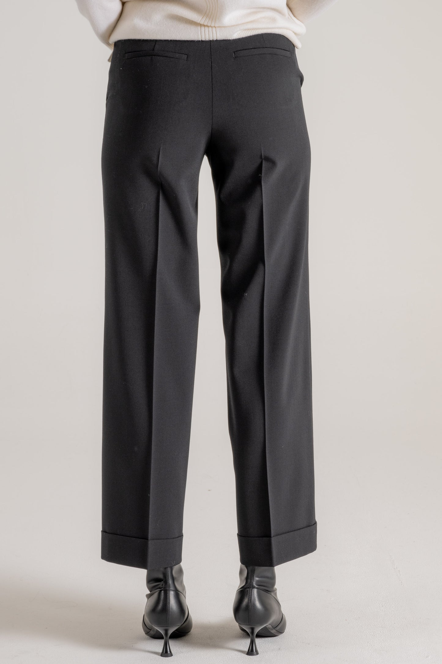  Peserico Pantalone Twill Stretch Nero Nero Donna - 4