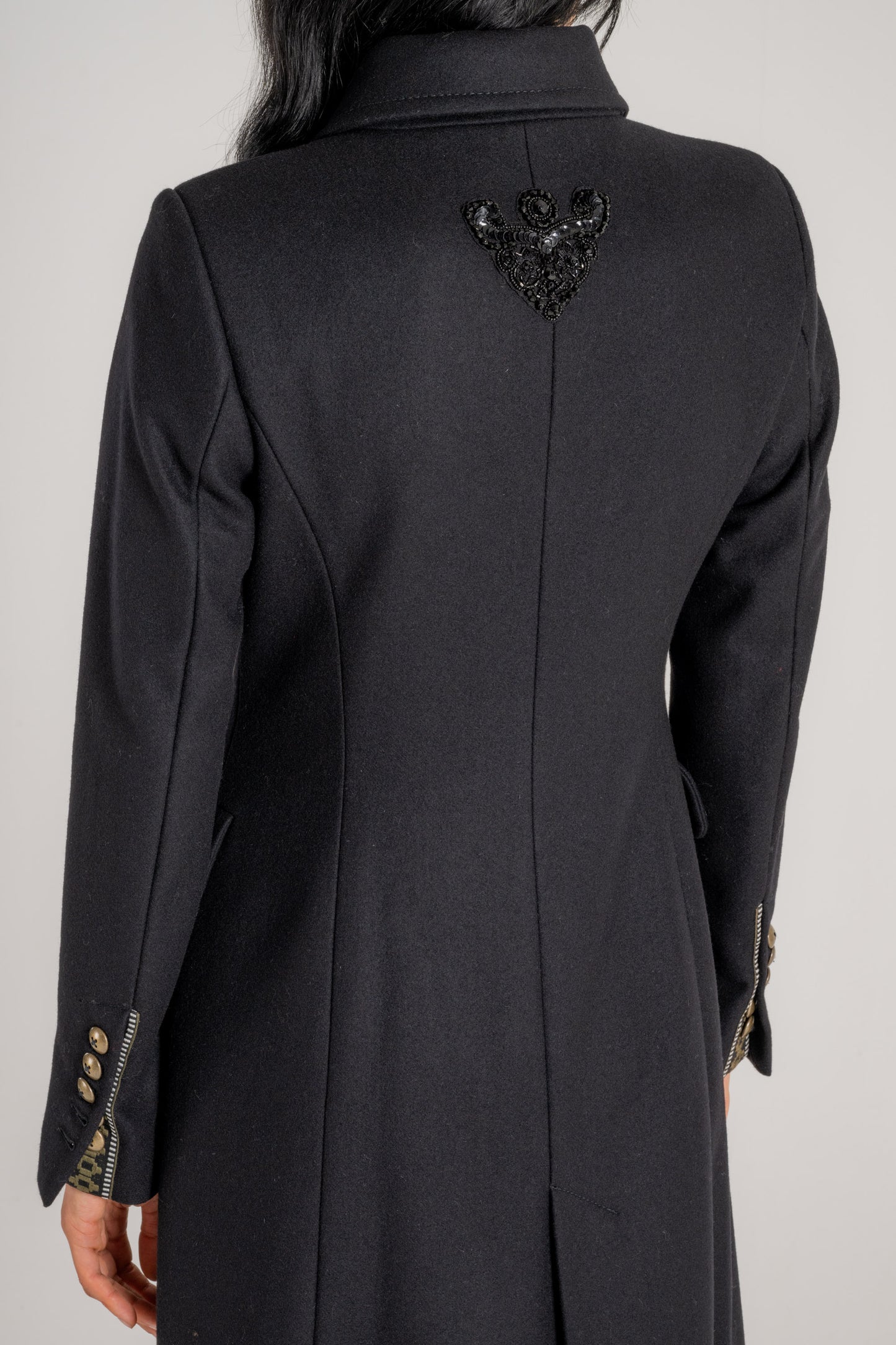  Bazar Deluxe Cappotto Nero Nero Donna - 4