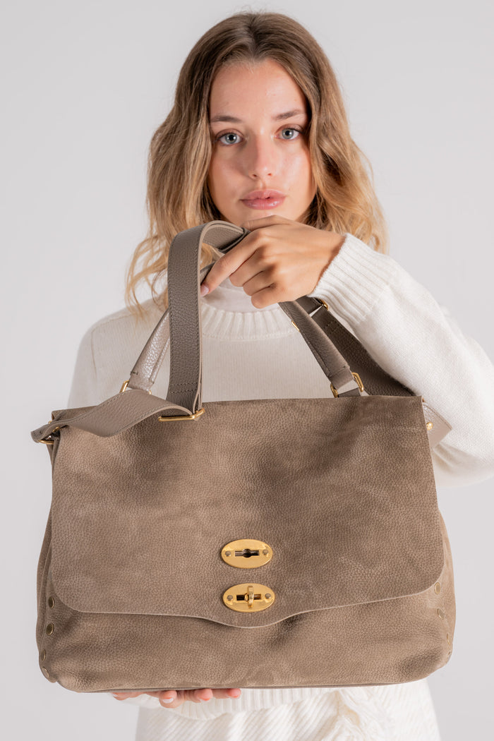 Zanellato Postina M Jones Gray Bag