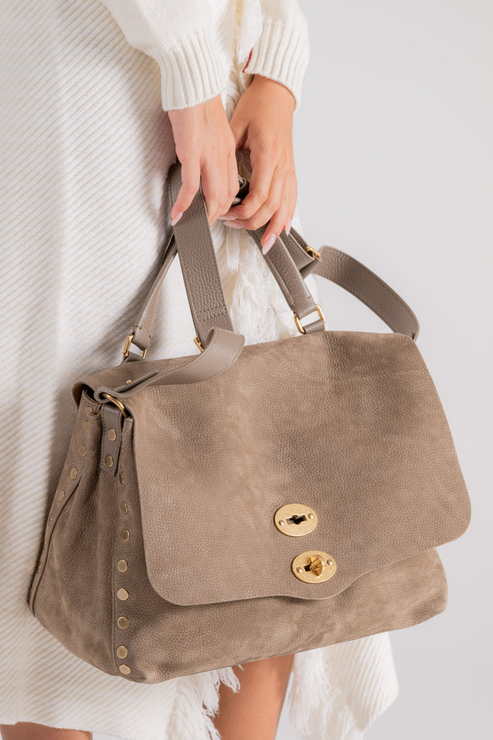 Zanellato Postina M Jones Gray Bag-2