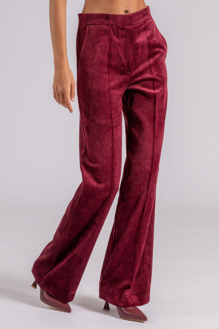 8 PM King Trousers Polyester/Nylon/Elastane Purple