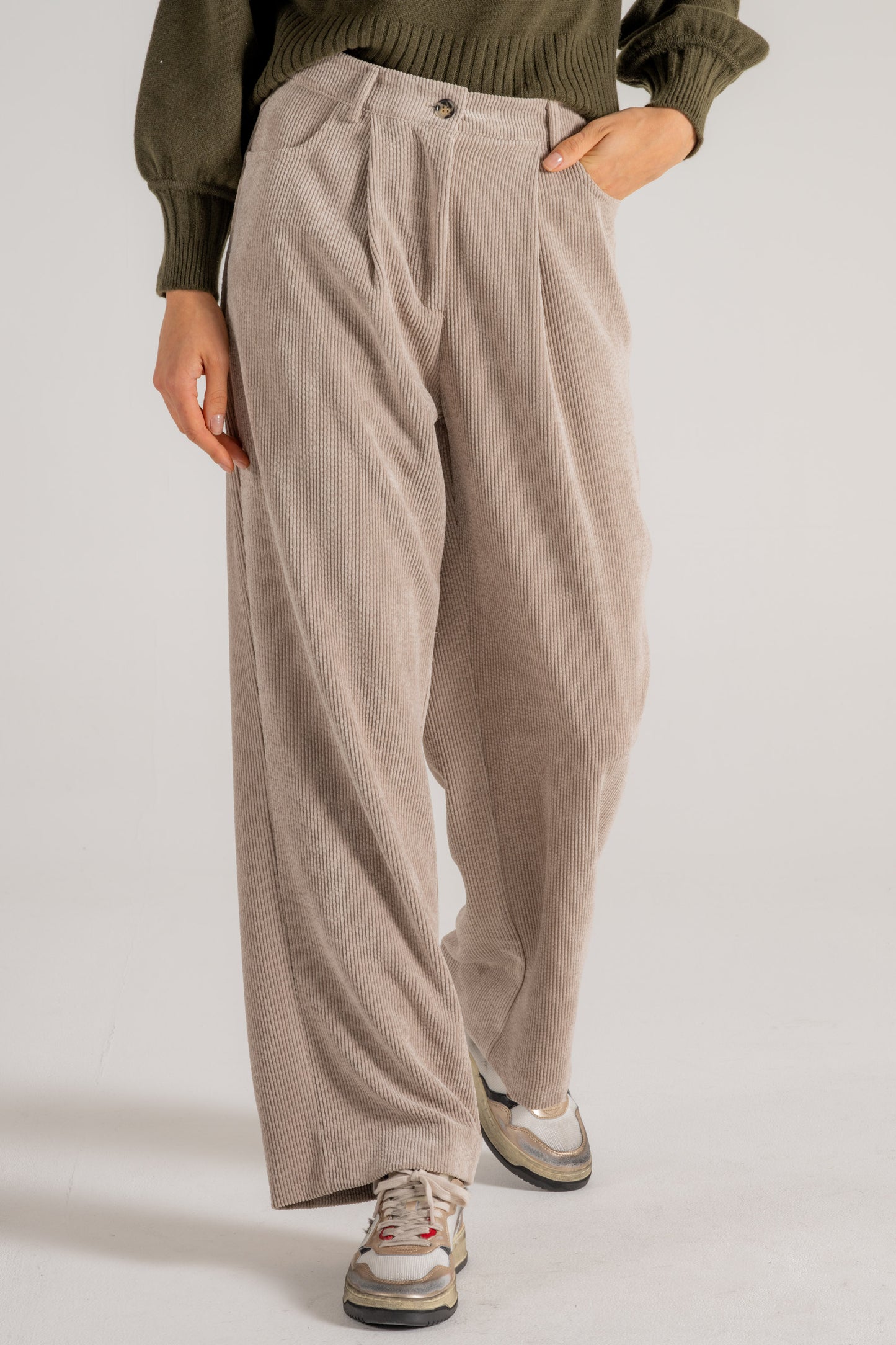  8 Pm Pantalone Kean Marrone Marrone Donna - 2