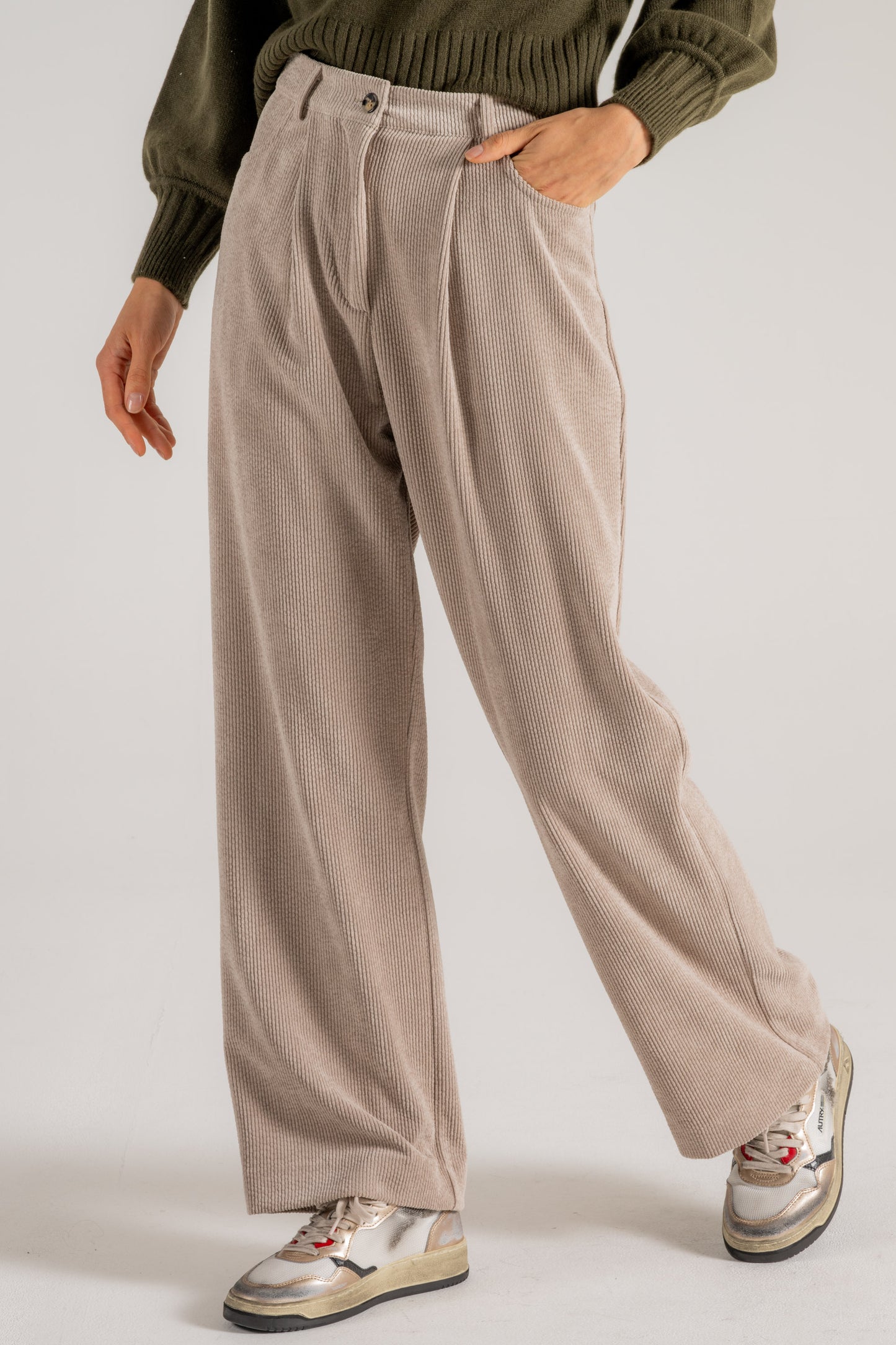  8 Pm Pantalone Kean Marrone Marrone Donna - 3