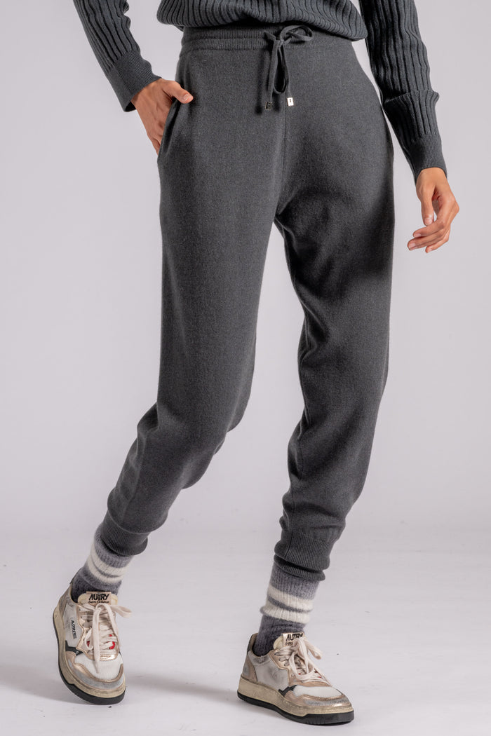 Purotatto Cashmere Trousers Grey-2