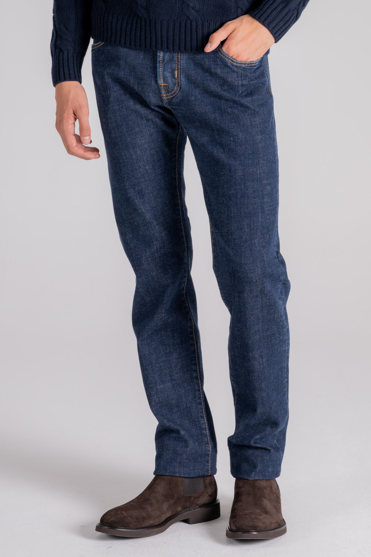  Jacob Cohen Jeans Nick Blue Cotton Blu Uomo - 3