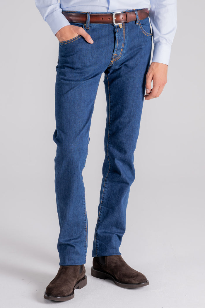 Jacob Cohen Jeans Nick Cotton/Elastane Blue