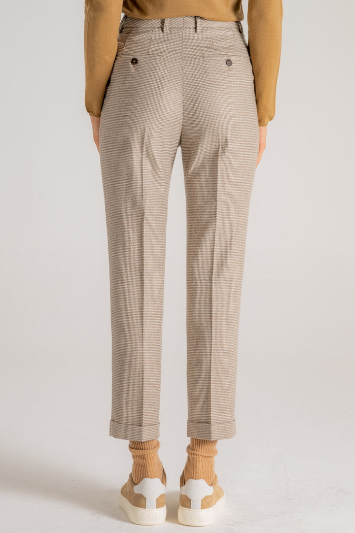  Incotex Pantalone Beige Donna - 4