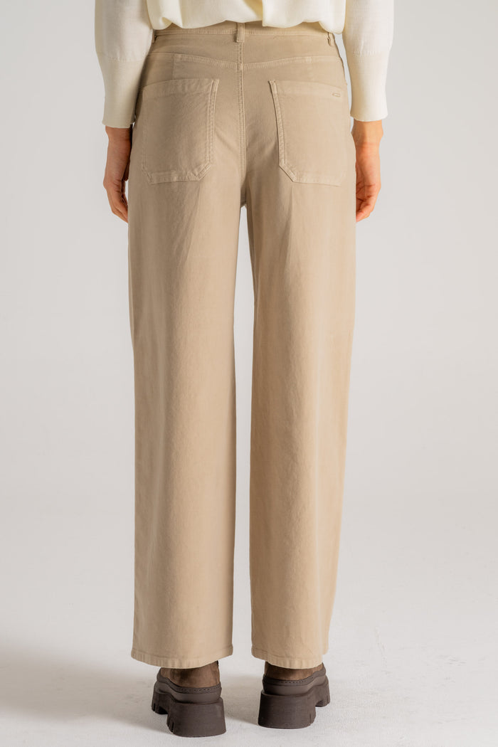  Incotex Pantalone Beige Donna - 4