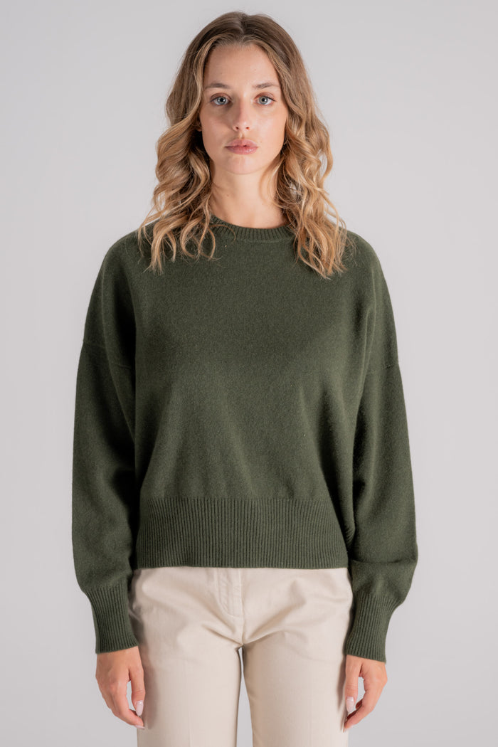 Be You Crew Neck 100% WS Green