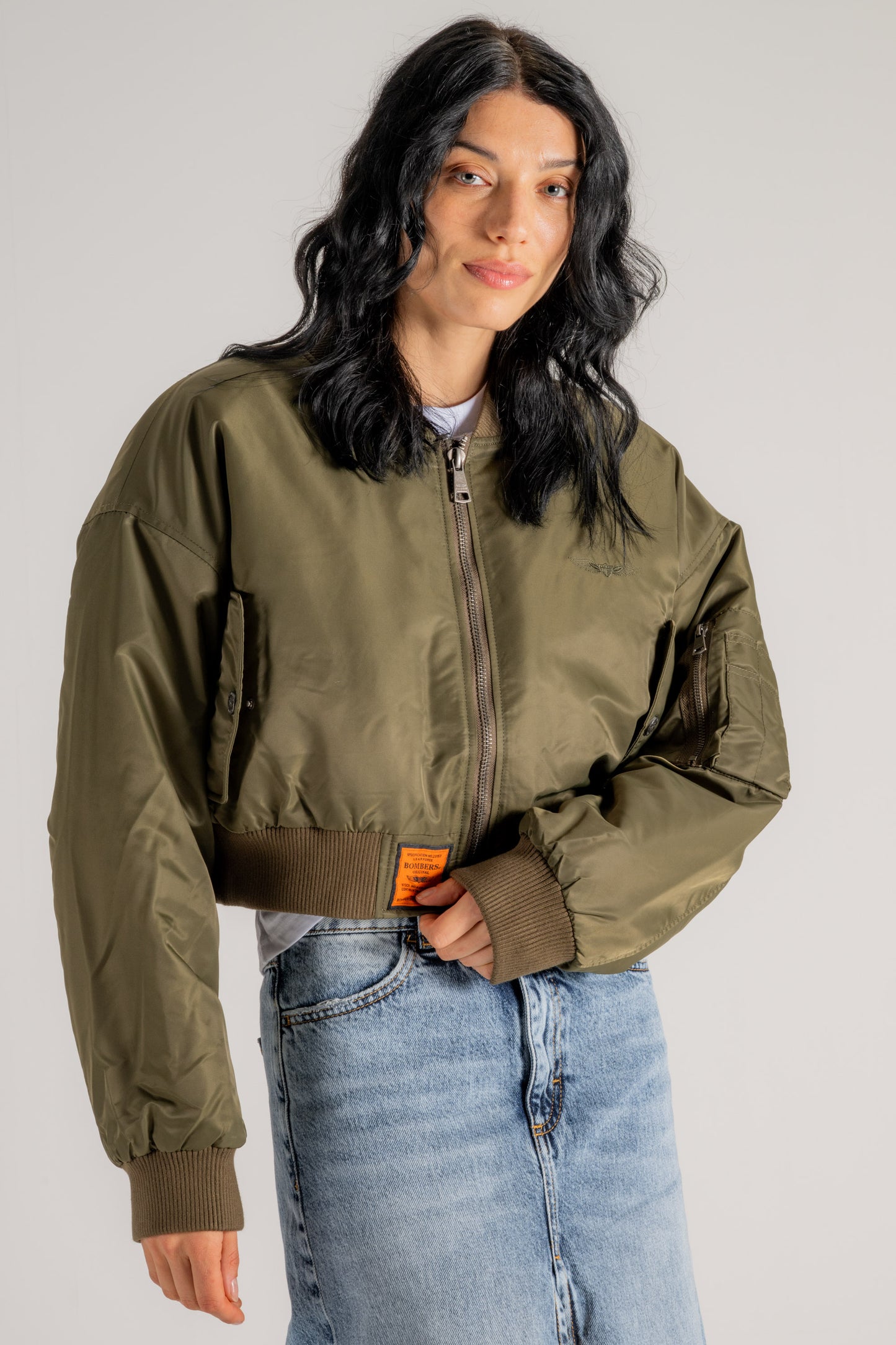  Bombers-w Bomber Verde Verde Donna - 3