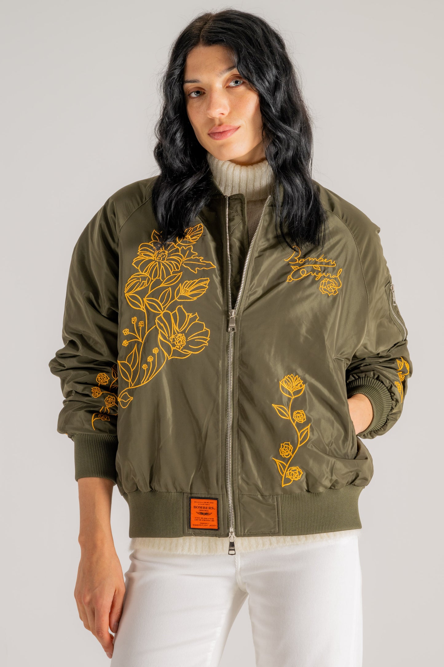  Bombers-w Bomber Verde Verde Donna - 1