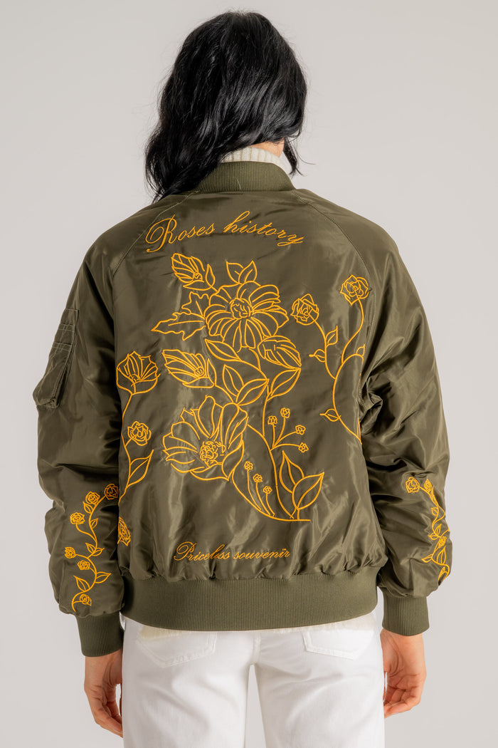  Bombers-w Bomber Verde Verde Donna - 4