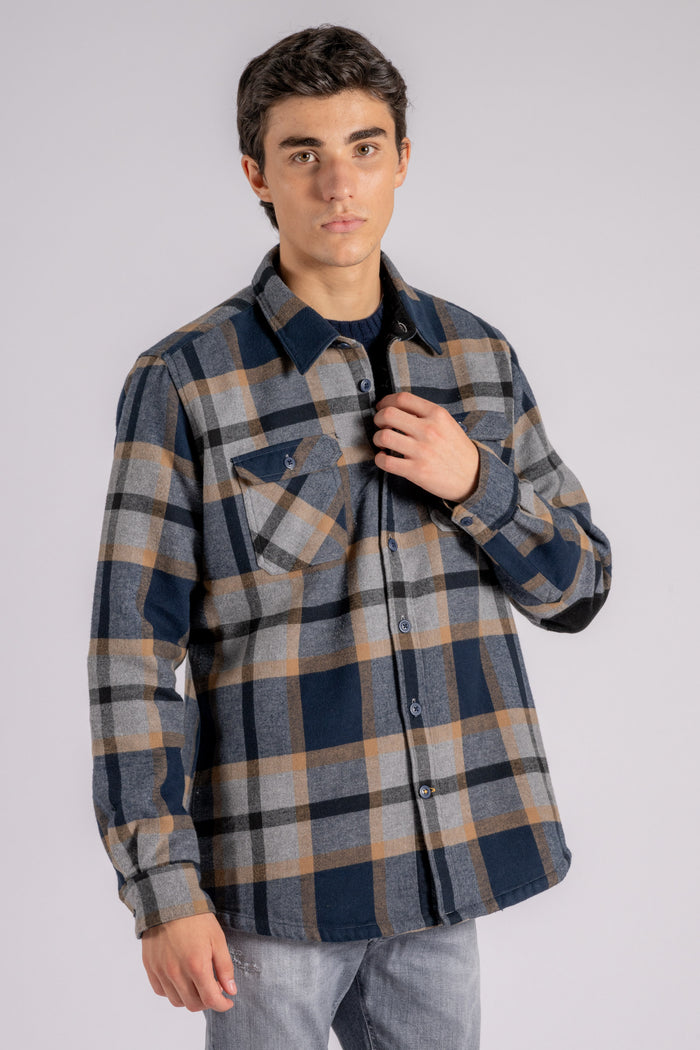 Barbour Shirt Rhobell in Cotone/Poliestere Blu-2