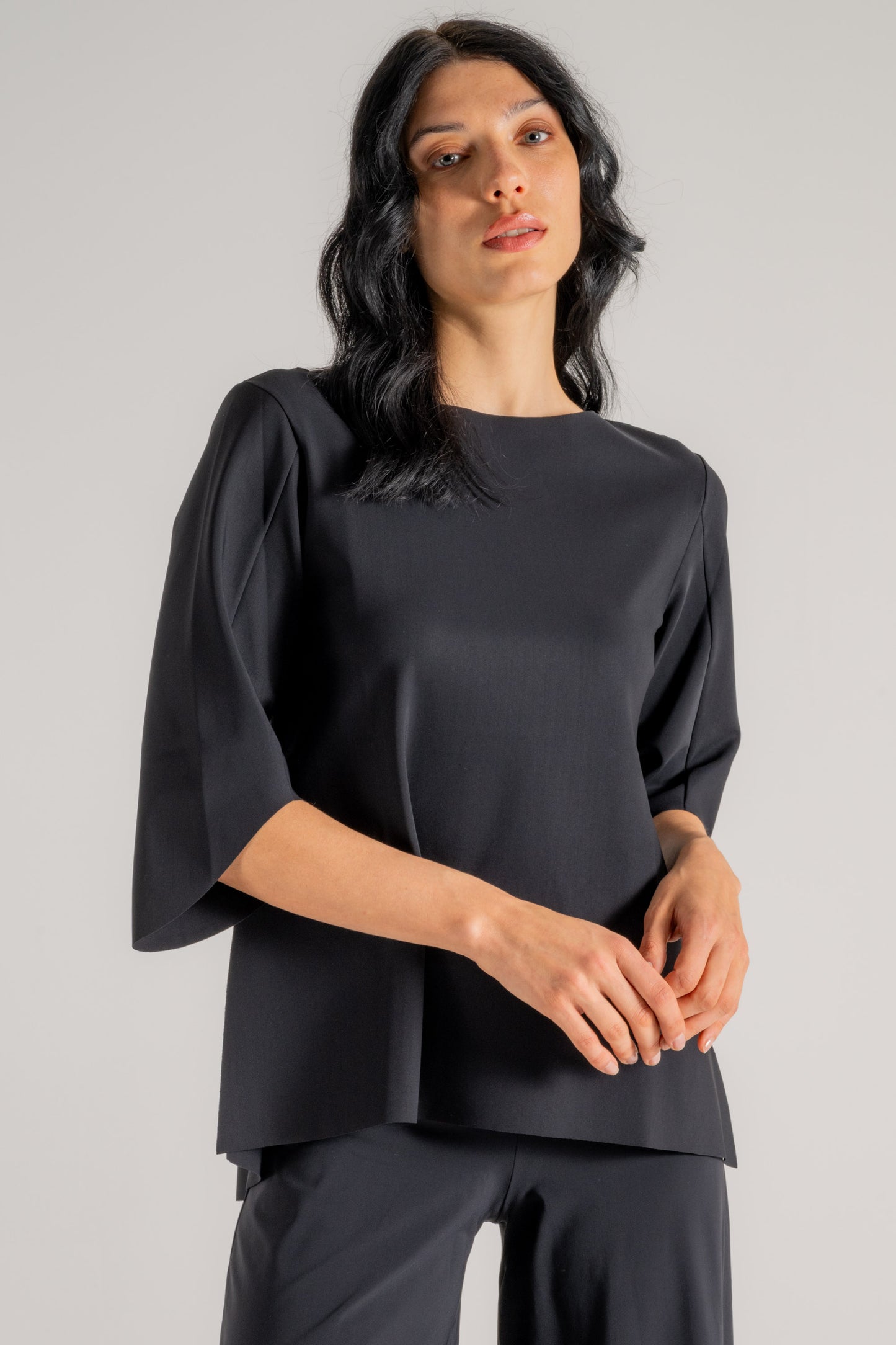  La Petite Robe Di Chiara Boni Top Nero Nero Donna - 3