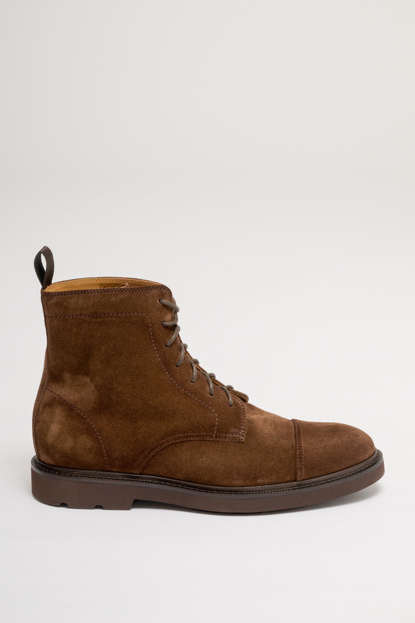  Henderson Baracco Ankle Boot Suede Arabica Brown Marrone Uomo - 1