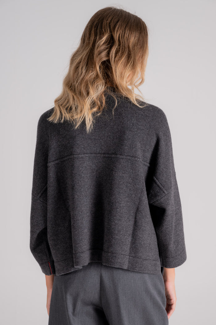  Liviana Conti Cashmere/polyamide Grey Sweater Grigio Donna - 6