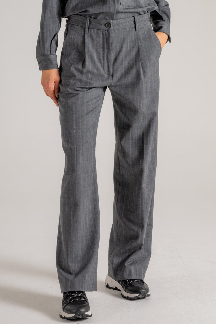  Nine In The Morning Pantalone Coulisse Grigio Grigio Donna - 3